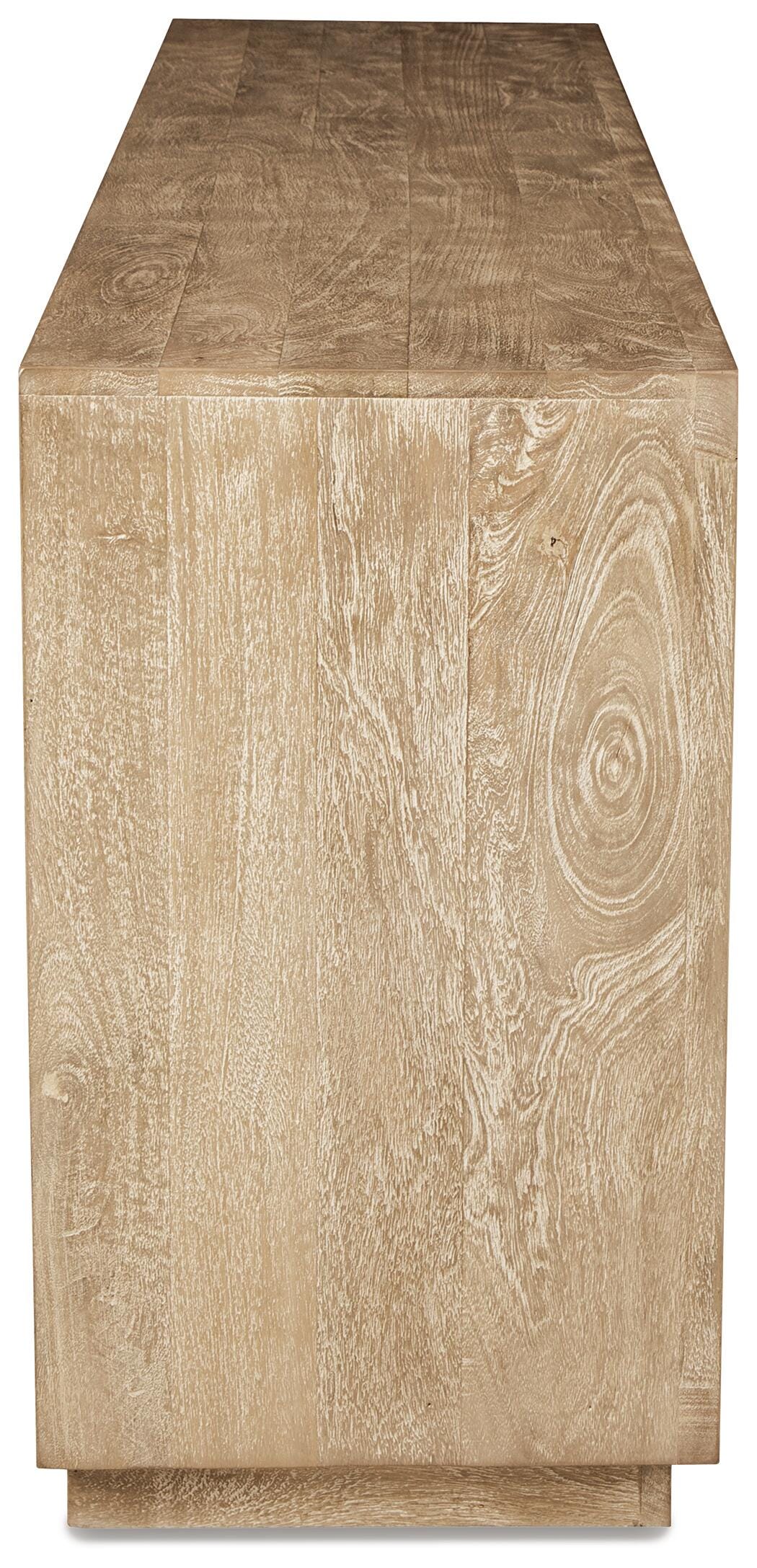 Belenburg Accent Cabinet, Washed Brown, large