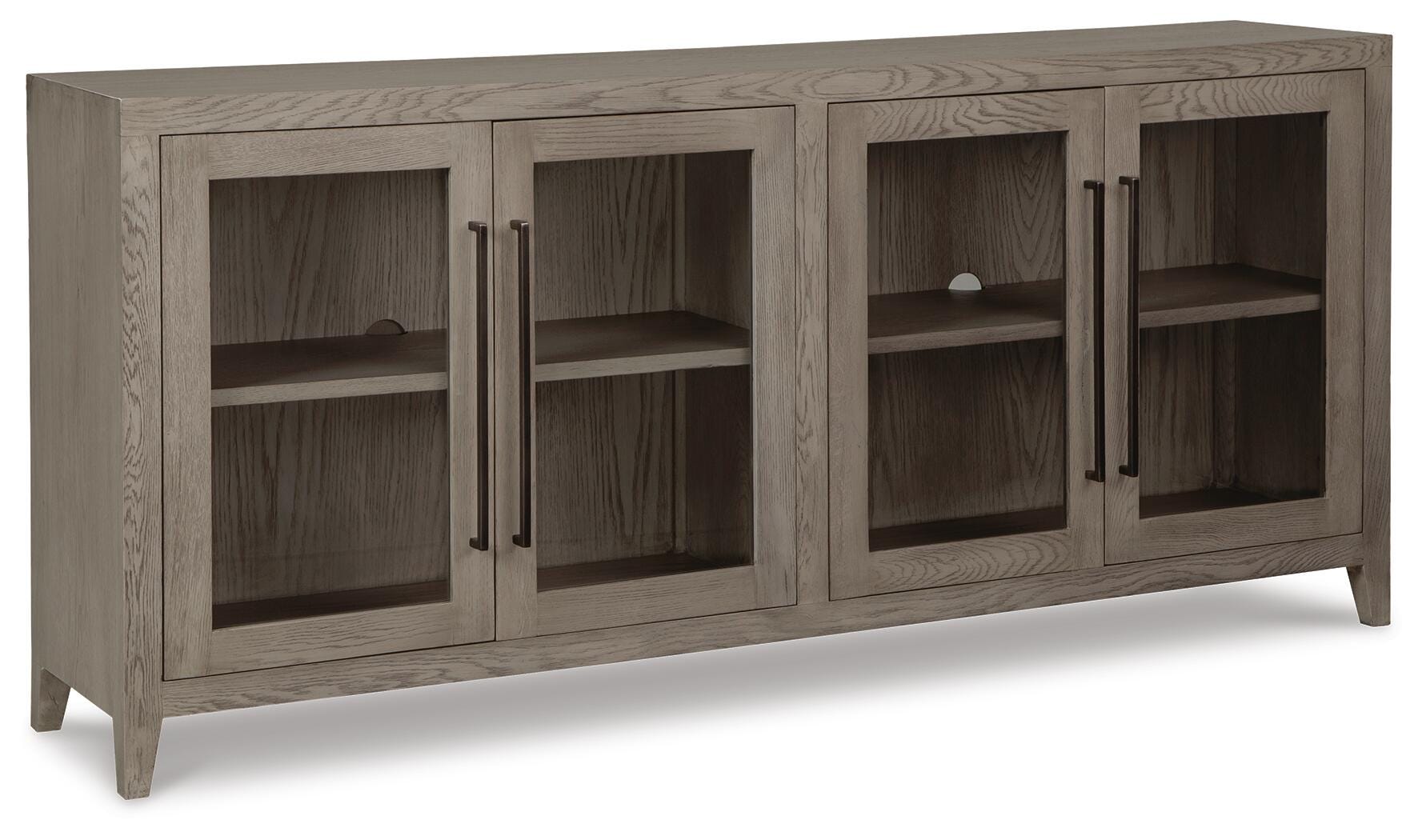 Dalenville Accent Cabinet, Warm Gray, large