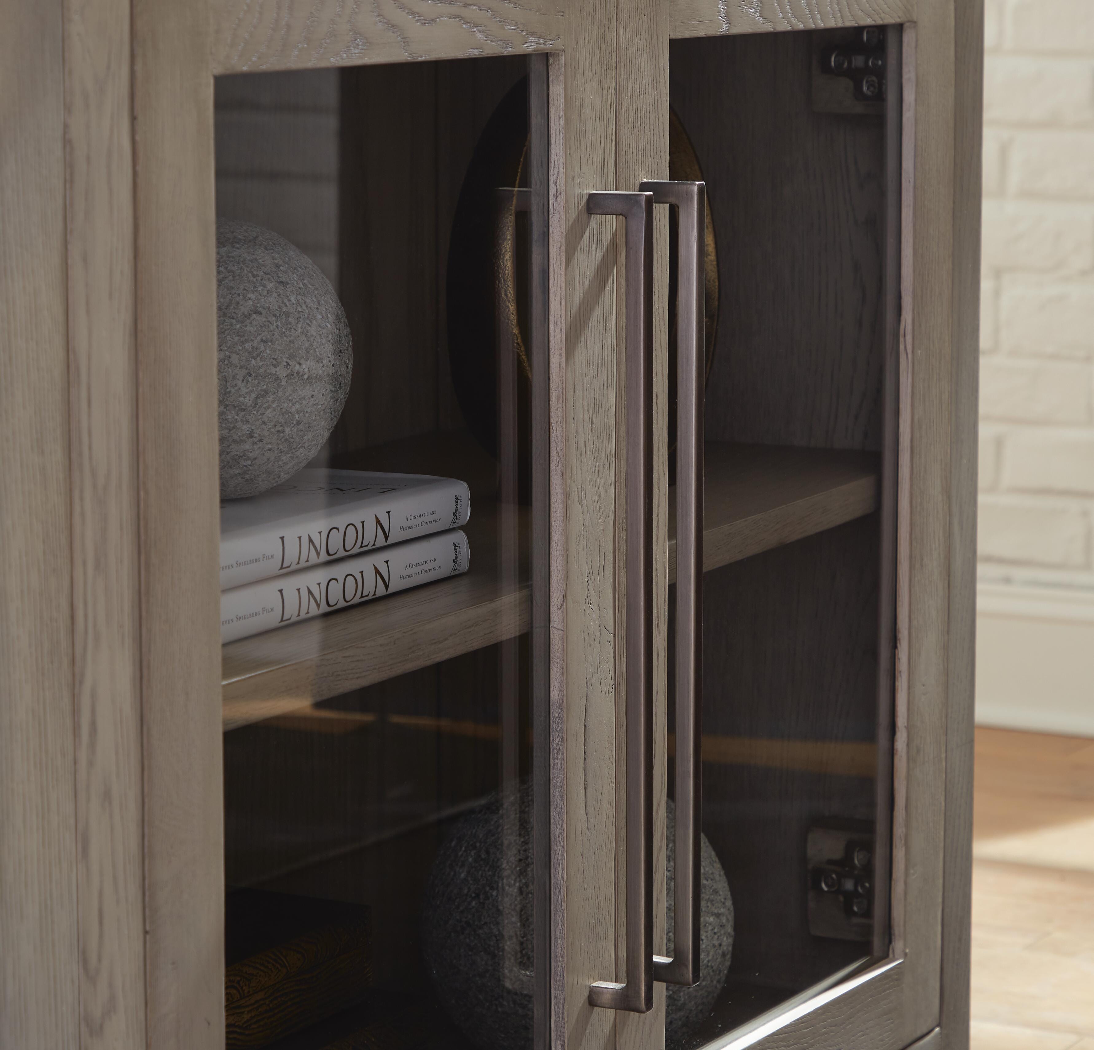 Dalenville Accent Cabinet, Warm Gray, large