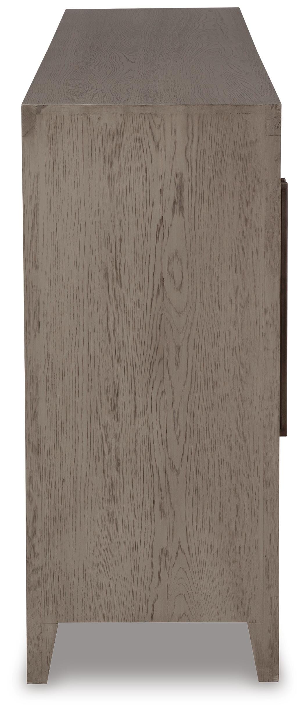 Dalenville Accent Cabinet, Warm Gray, large