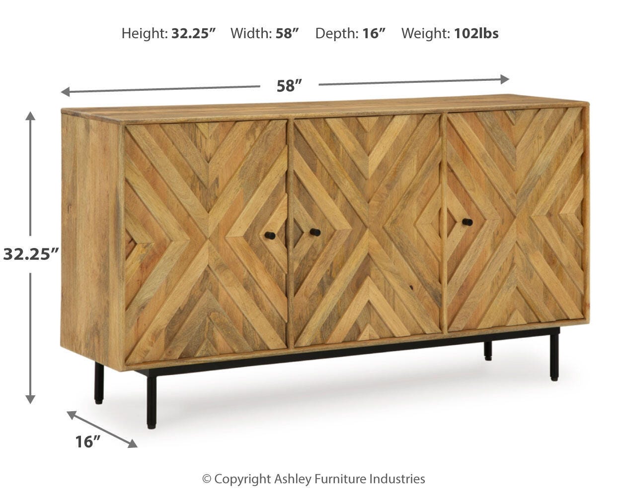 Cadewick Dimensions