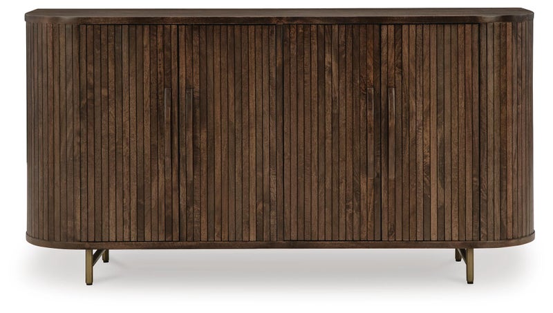 Amickly Accent Cabinet, Dark Brown
