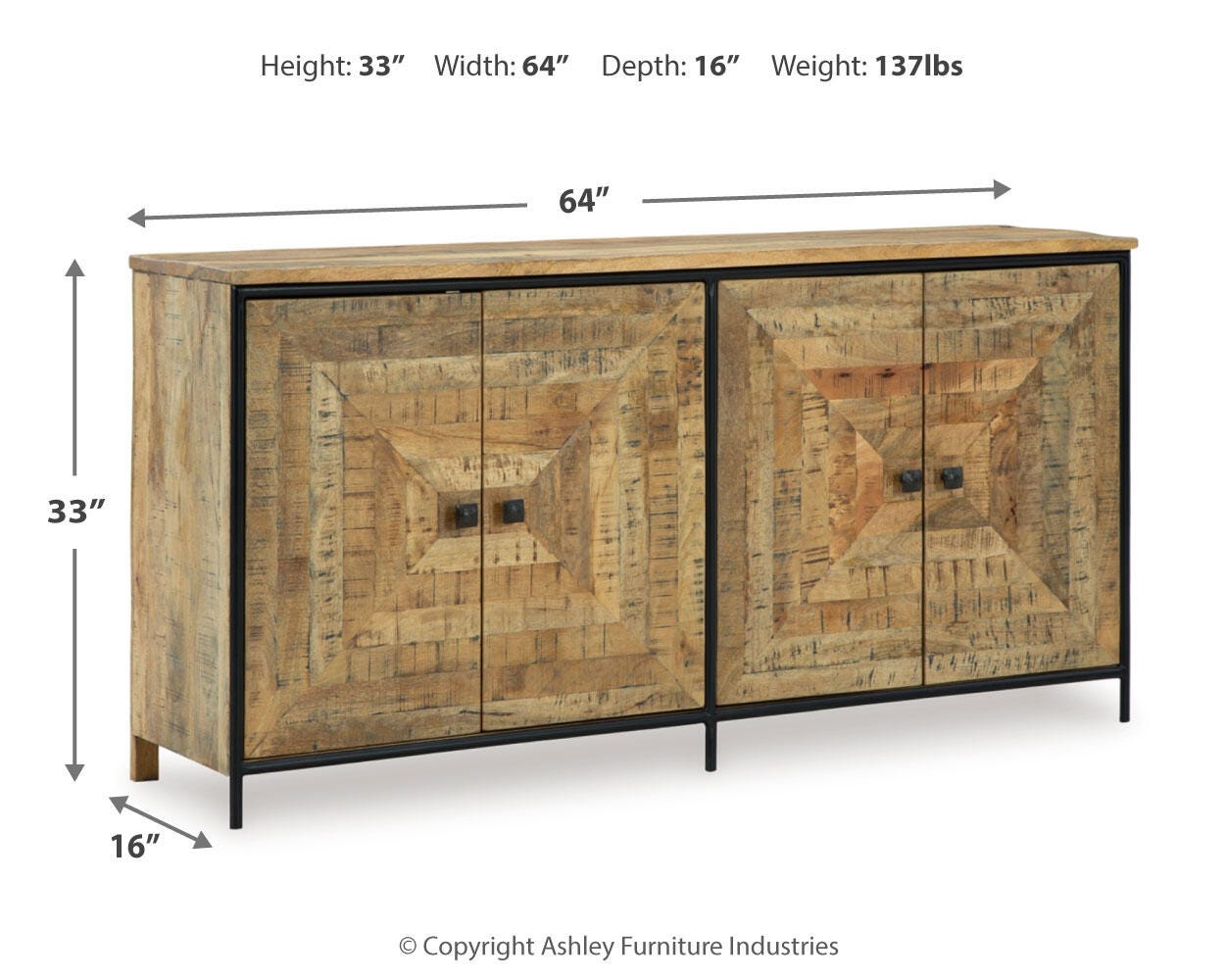 Camney Dimensions
