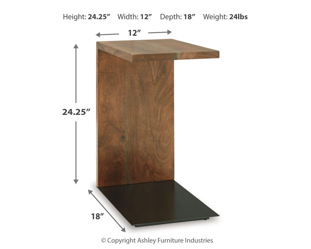 Wimshaw Dimensions