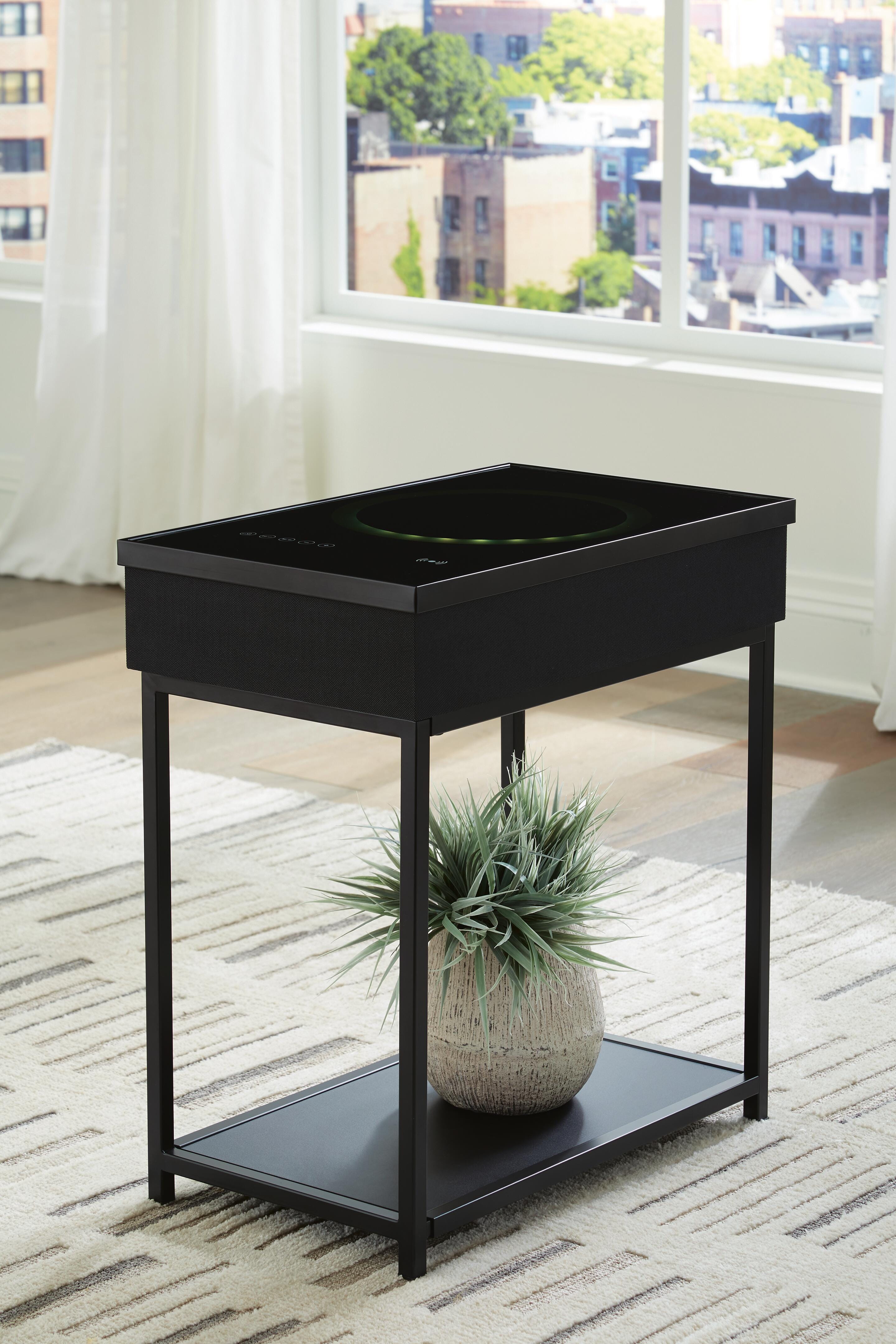 Gemmet Accent Table with Speaker | Ashley