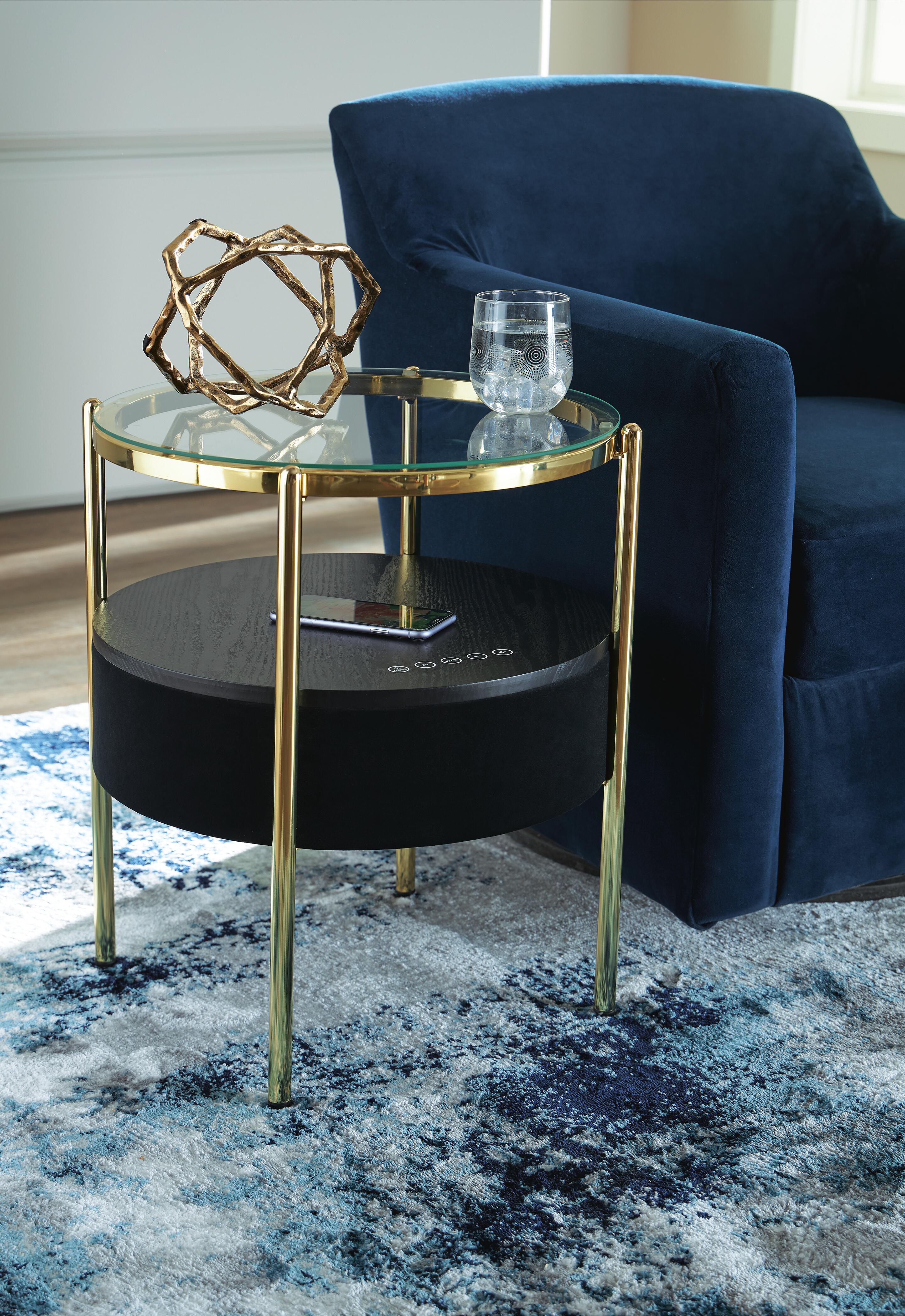Nedman Accent Table with Speaker - image 4