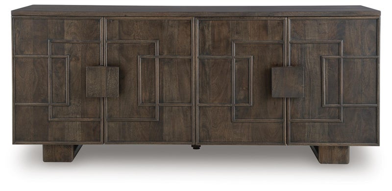 Cato Accent Cabinet, Dark Brown