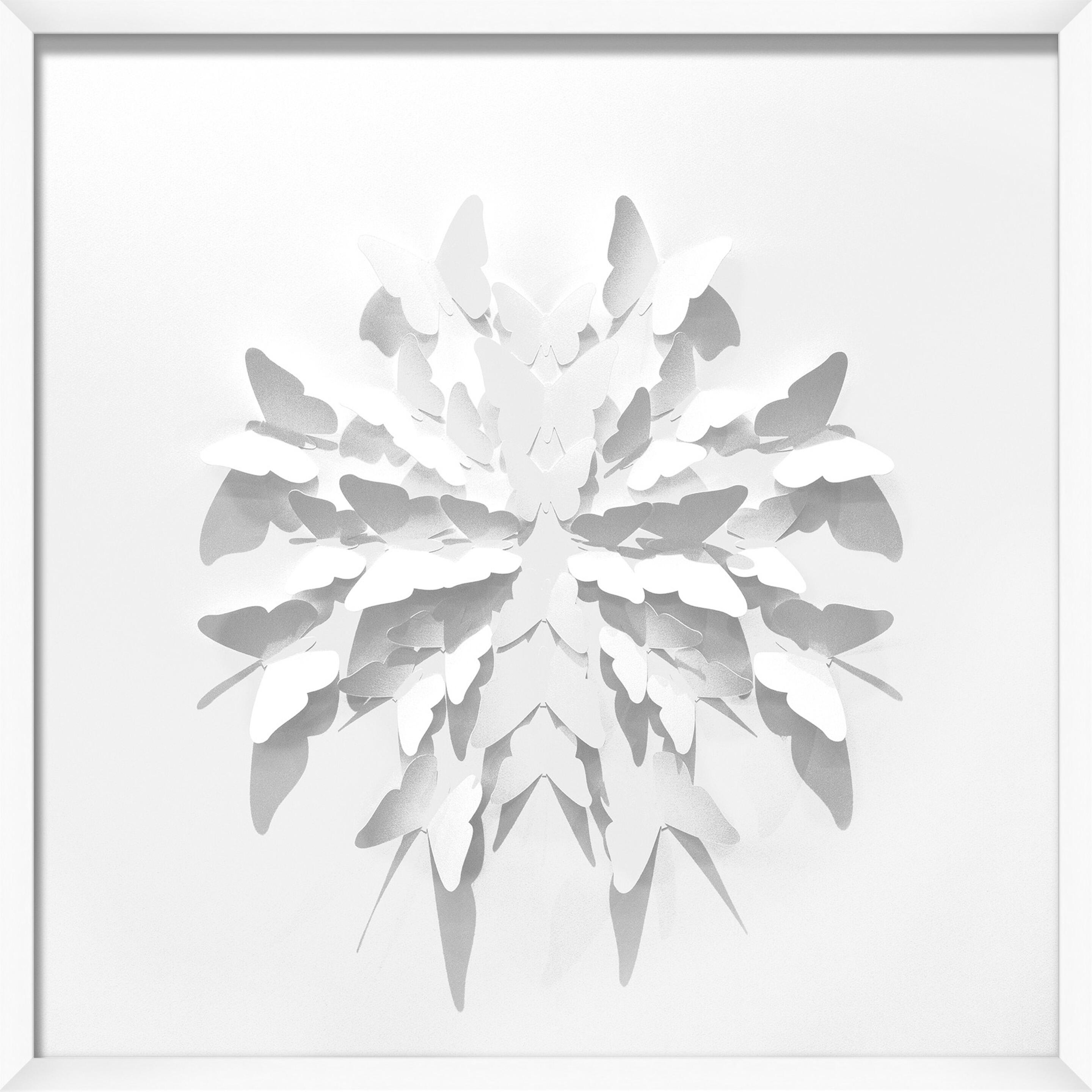Shadowbox Paper Butterflies Wall Art, , large