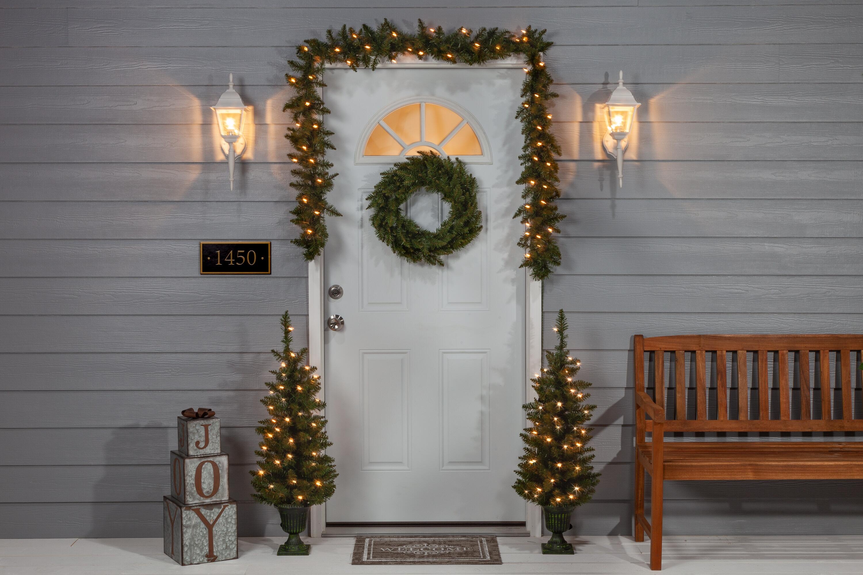 Decorative 4-piece Norway Pine Set, , large