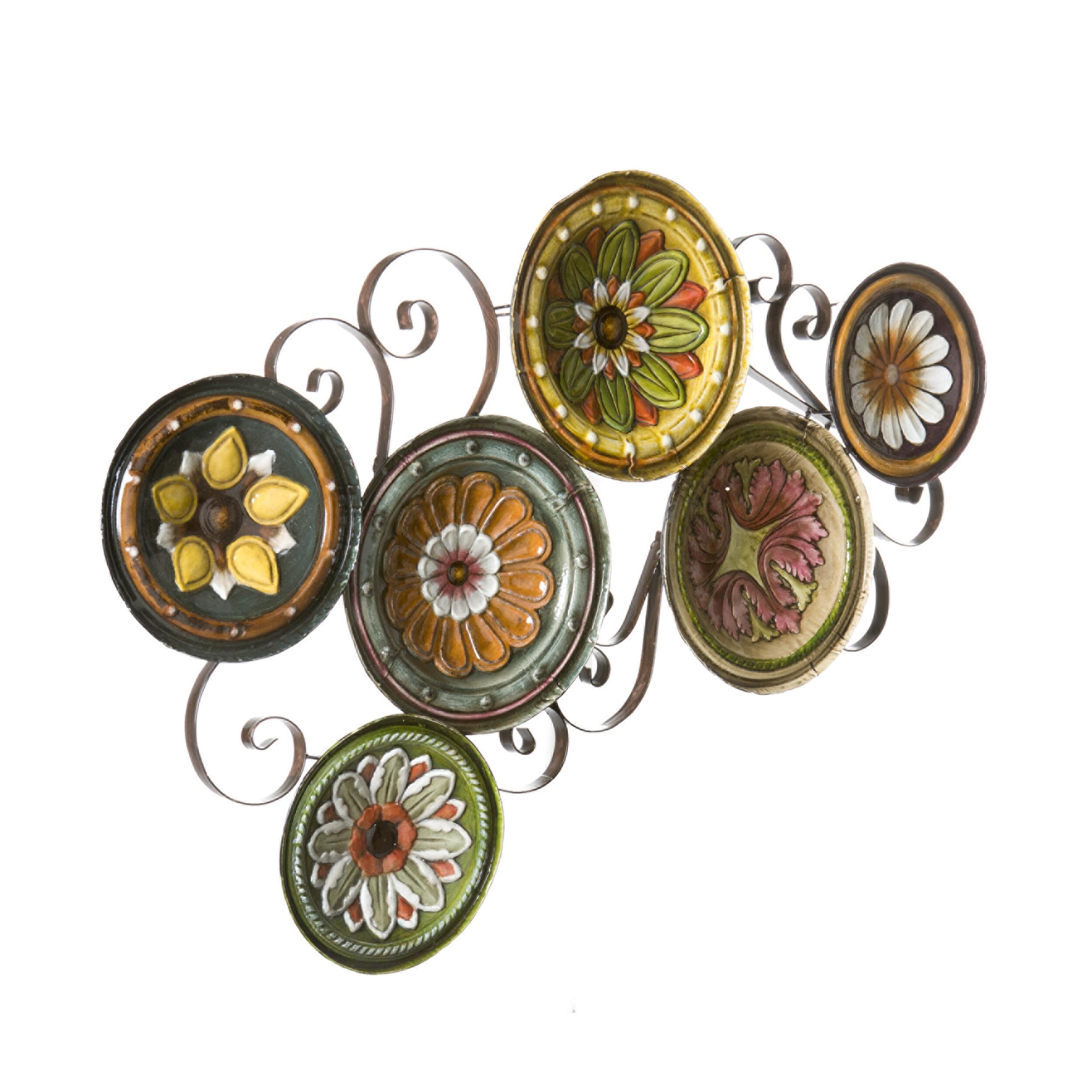 Home Accents Abriga Plates I Wall Sculpture, , large