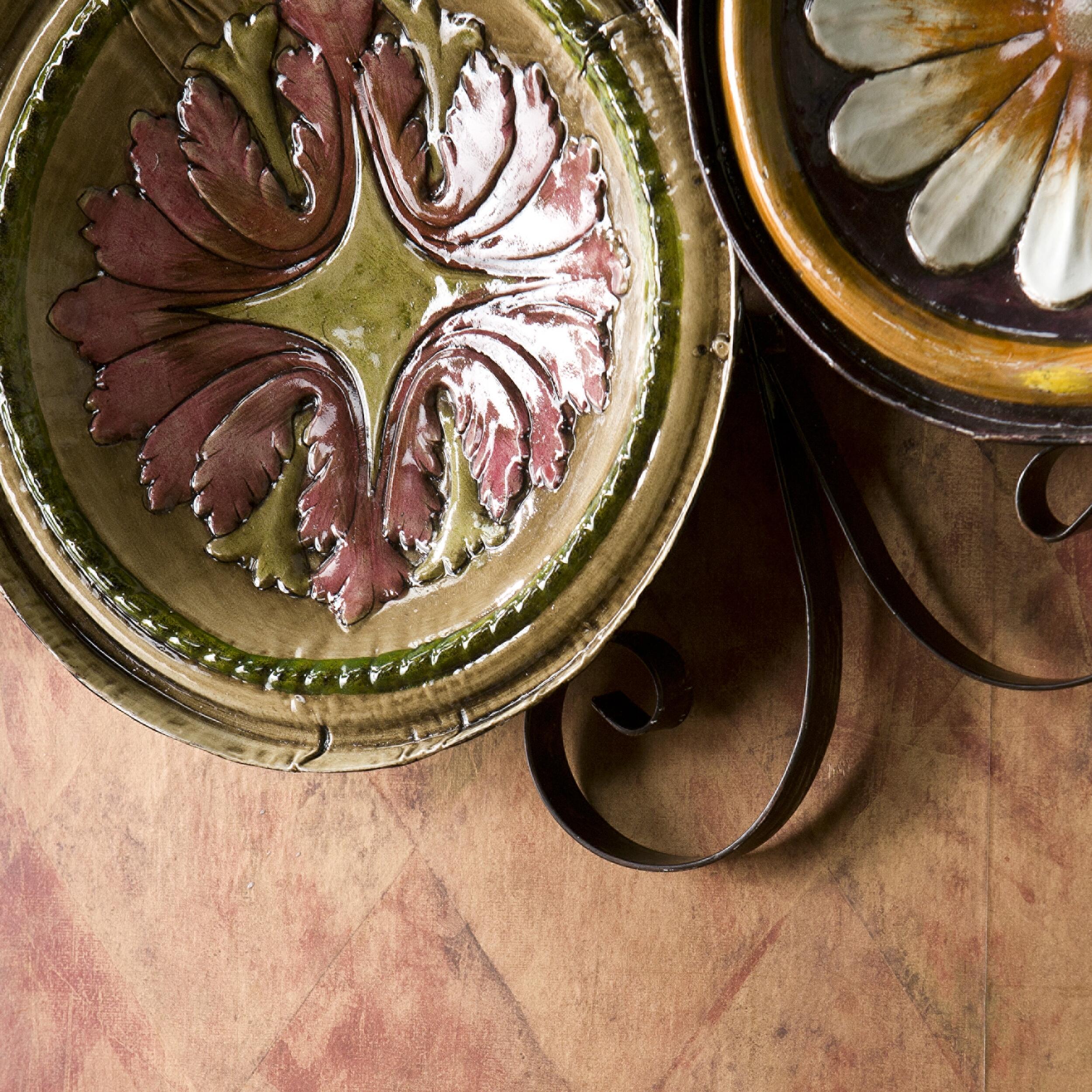 Home Accents Abriga Plates I Wall Sculpture, , large