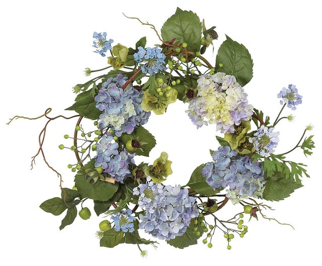 Home Accents 20" Hydrangea Wreath