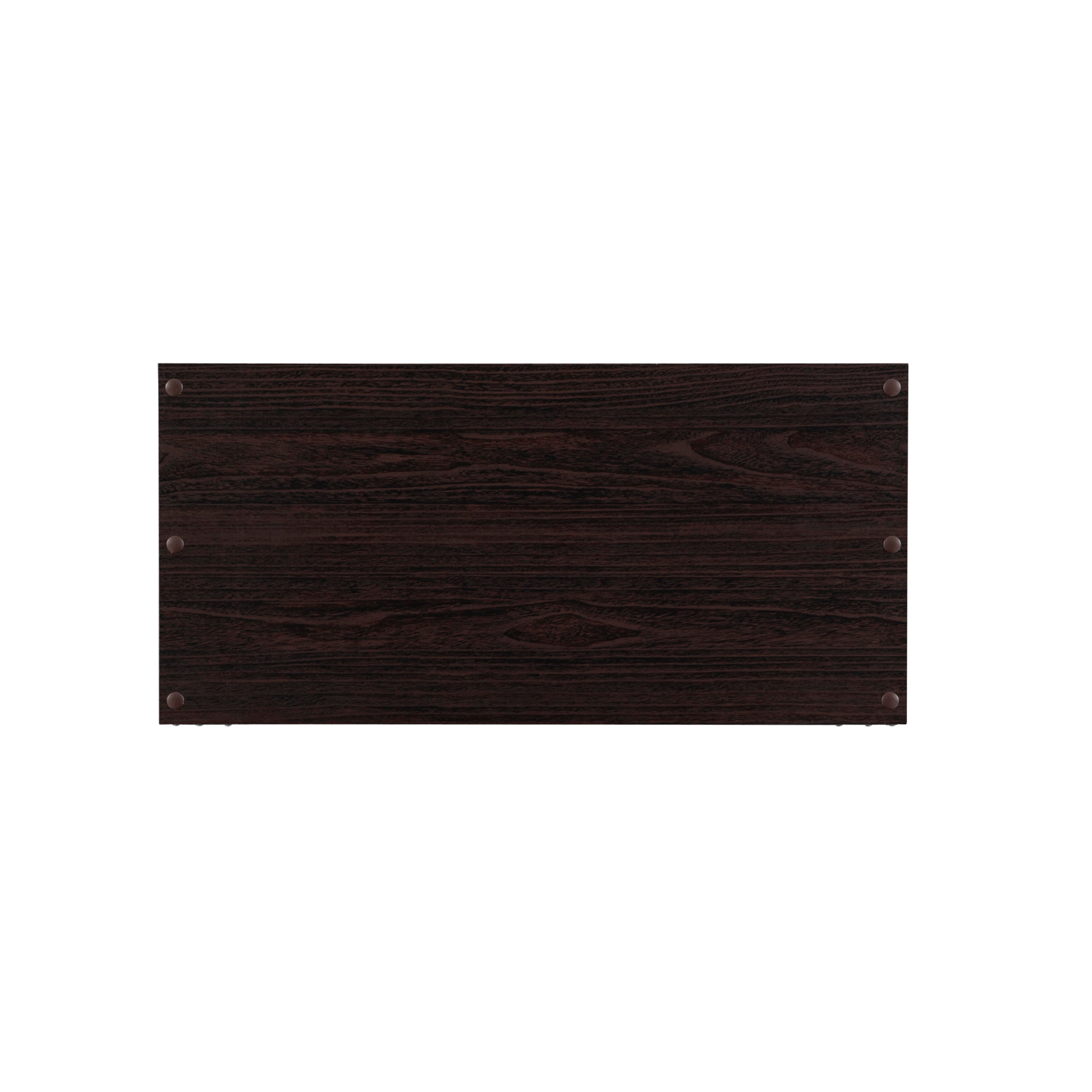 Linon Gwen Gwen Storage Shelf, Espresso, large