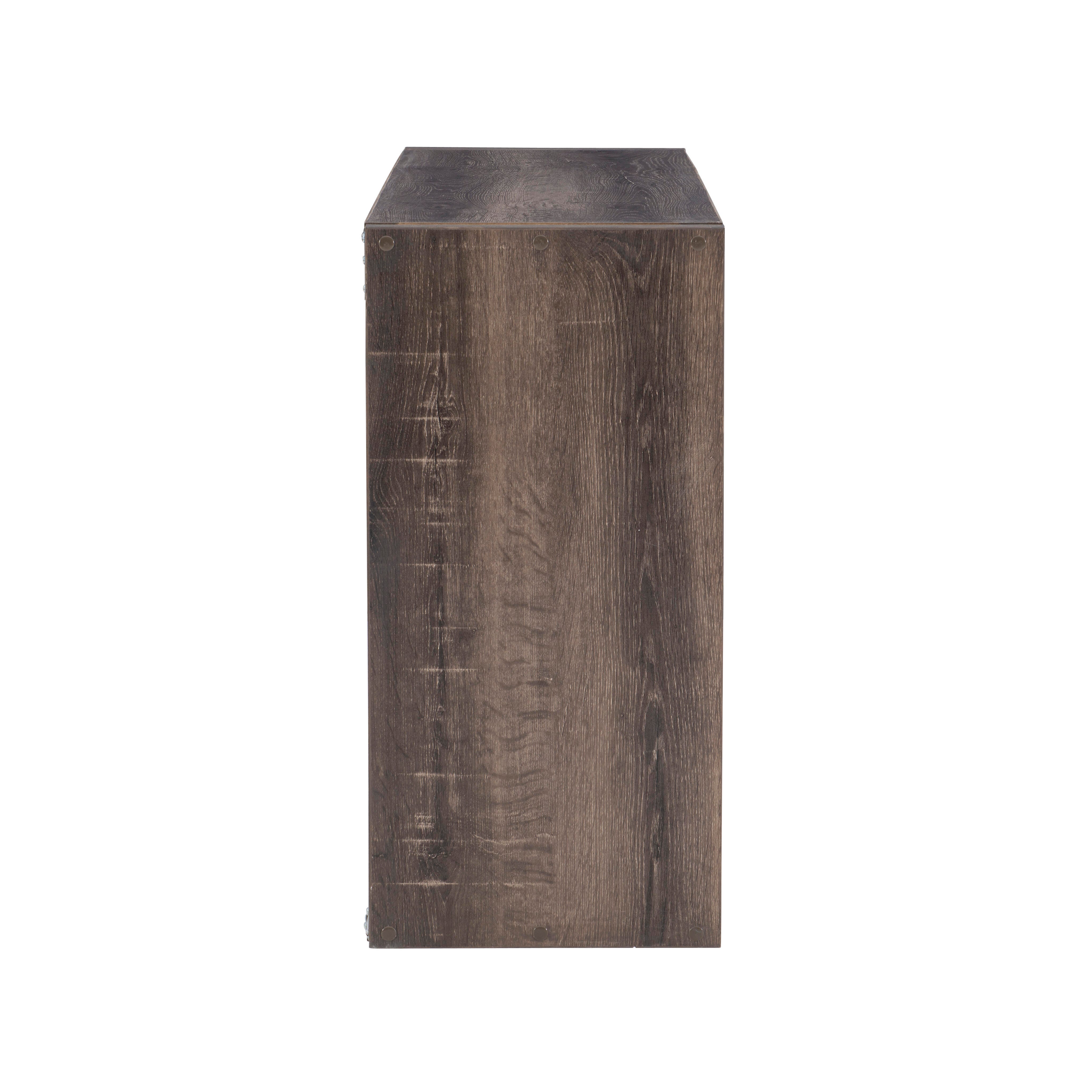 Linon Gwen Gwen Storage Shelf, Gray, large