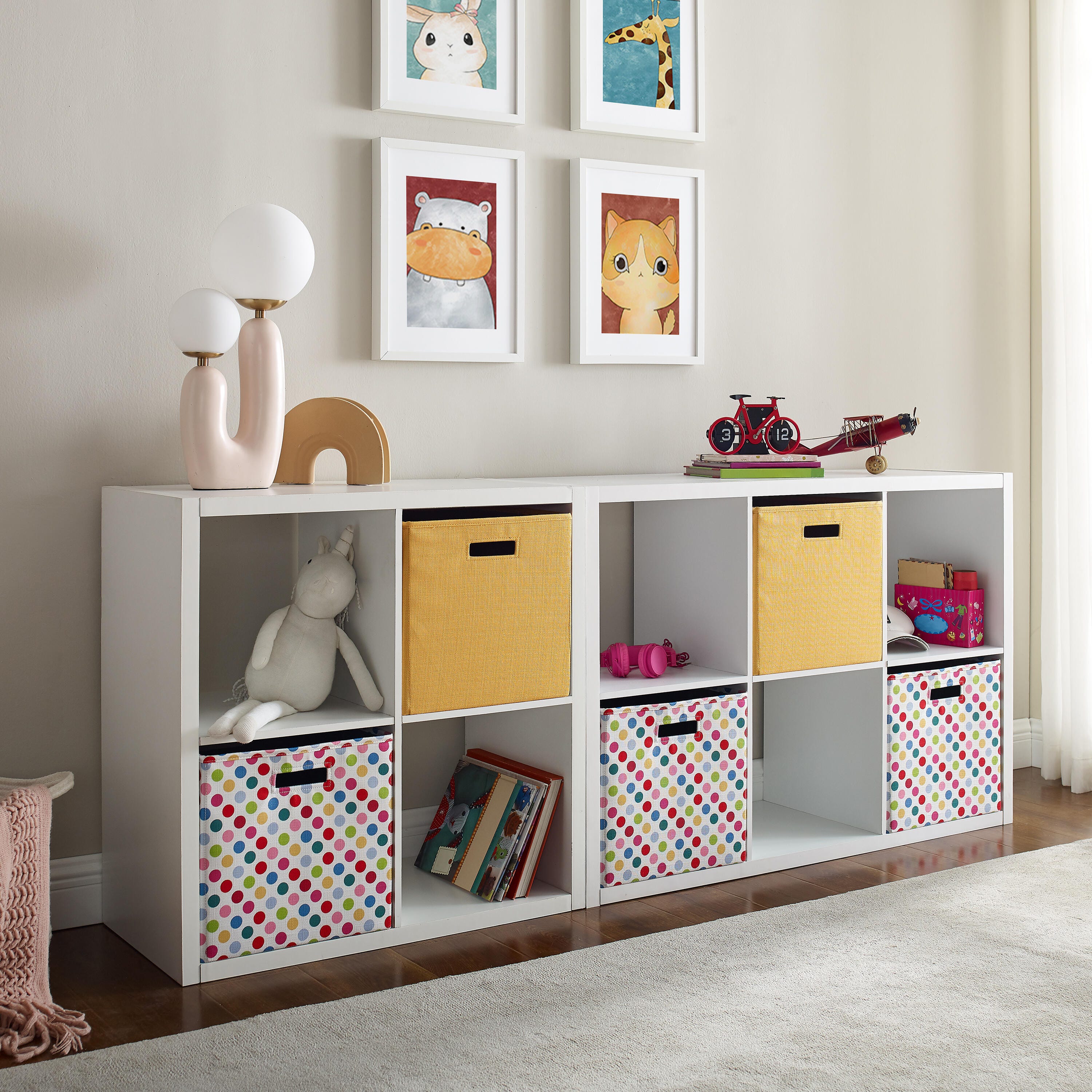 Linon Gwen Gwen Storage Shelf, White, large