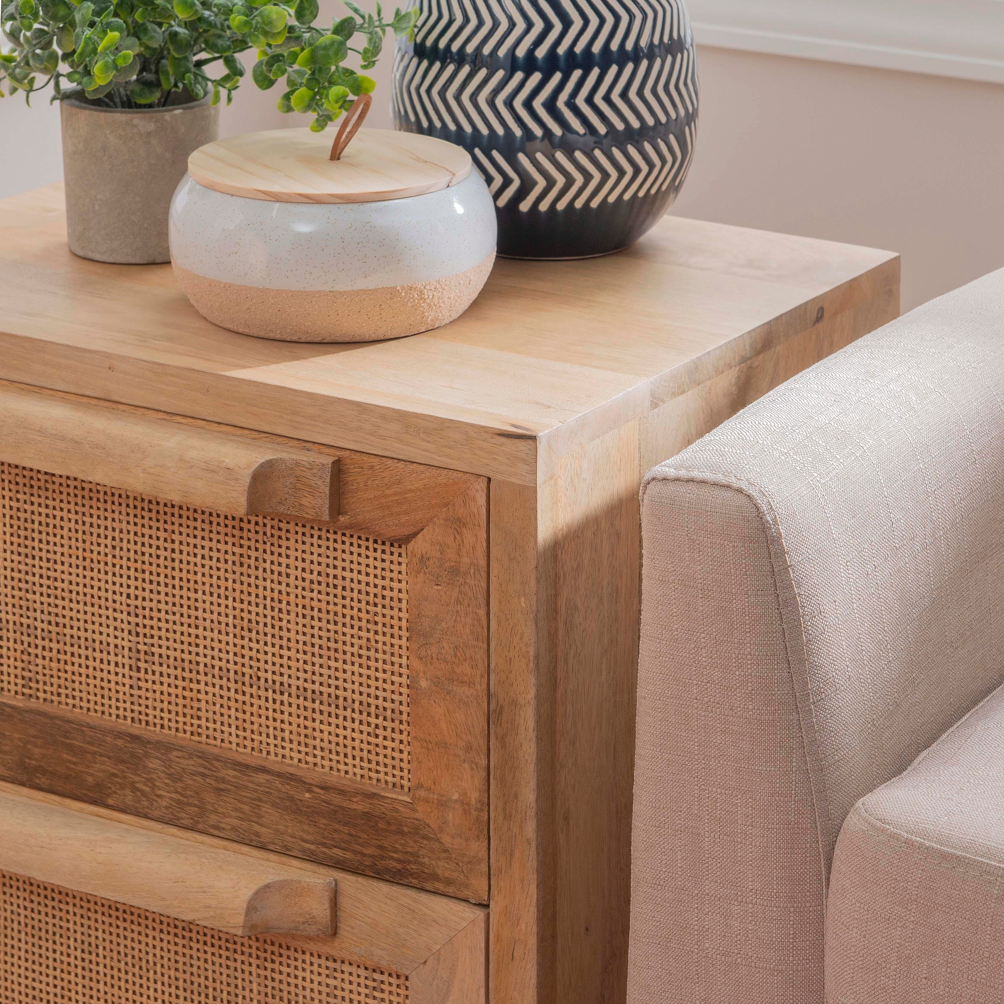 Rattan Cabinet Two Drawers | Ashley