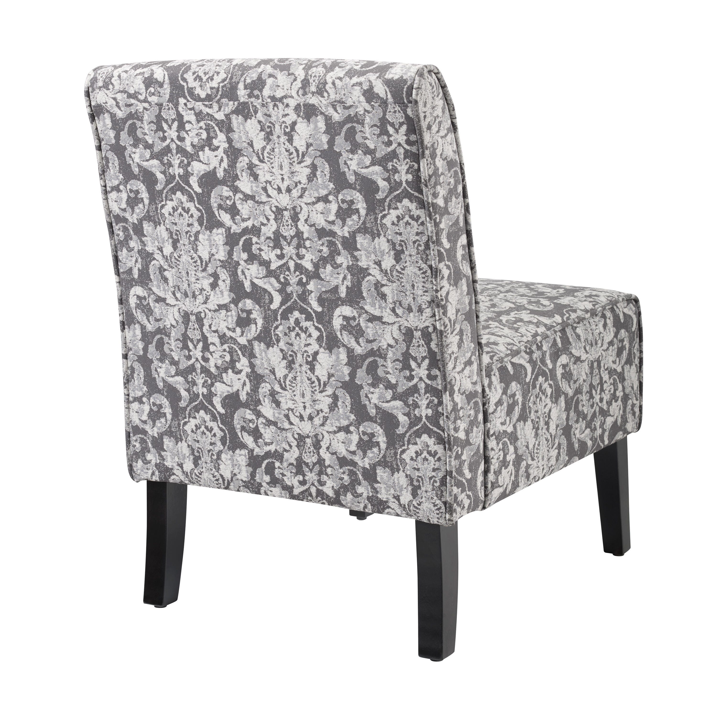 Linon Coco Accent Chair, Gray, large