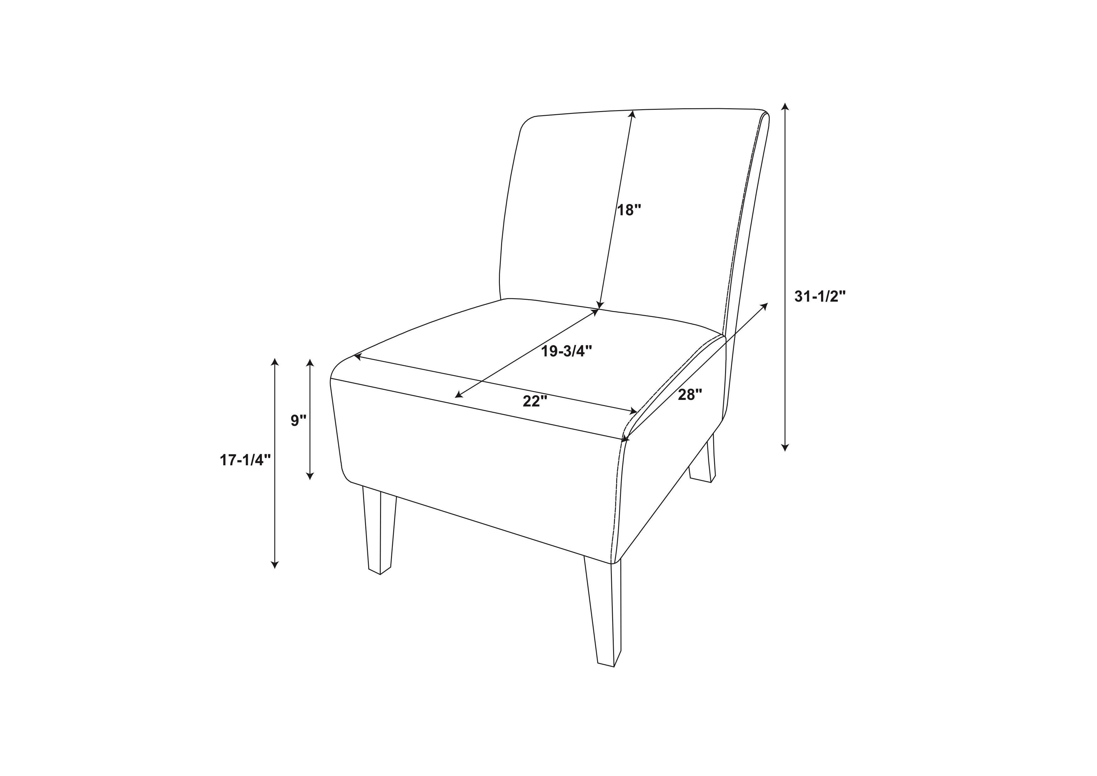 Linon Lacey Accent Chair, Dark Espresso, large