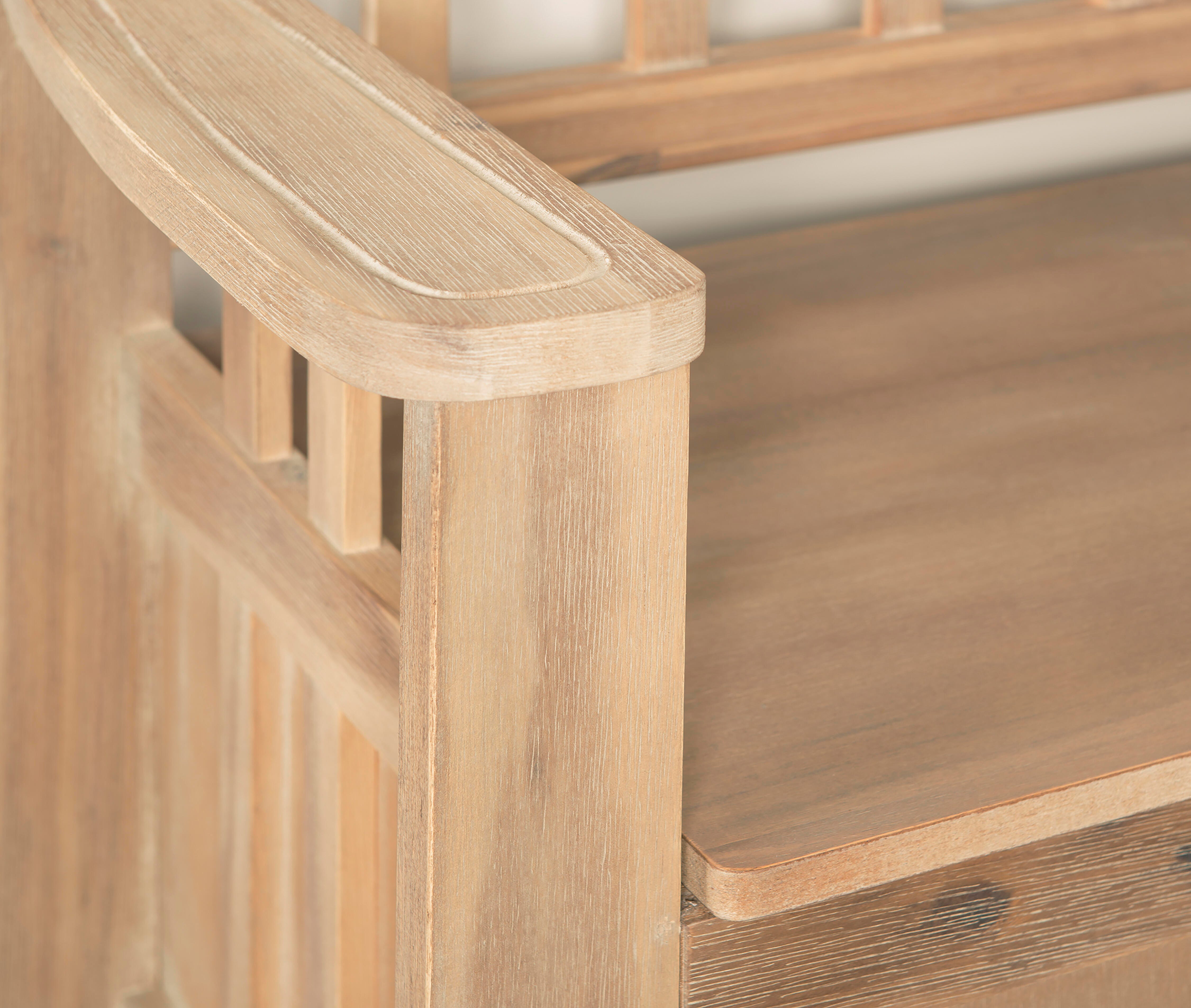 Linon Cara Storage Bench, , large