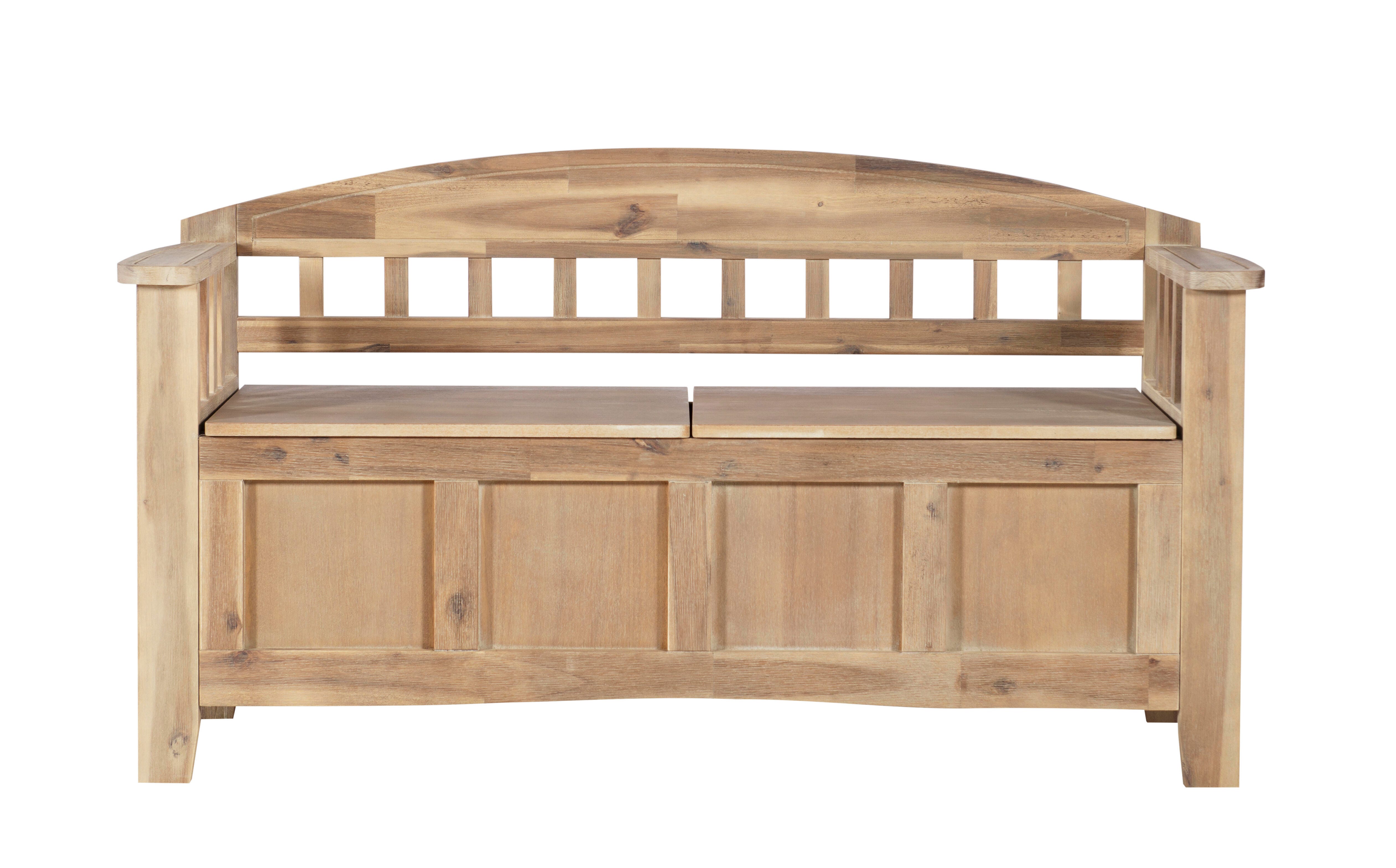 Linon Cara Storage Bench, , large