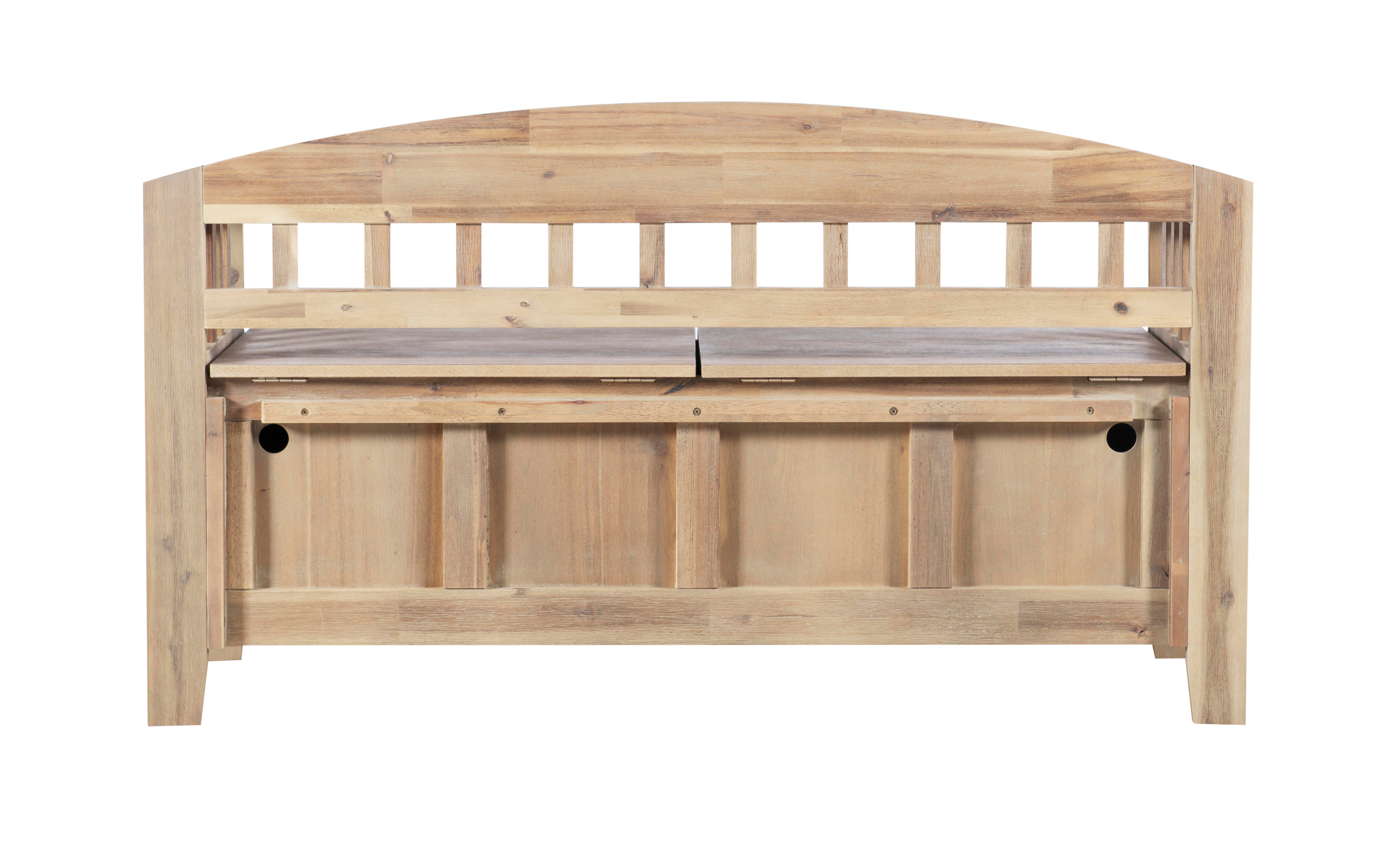 Linon Cara Storage Bench, , large