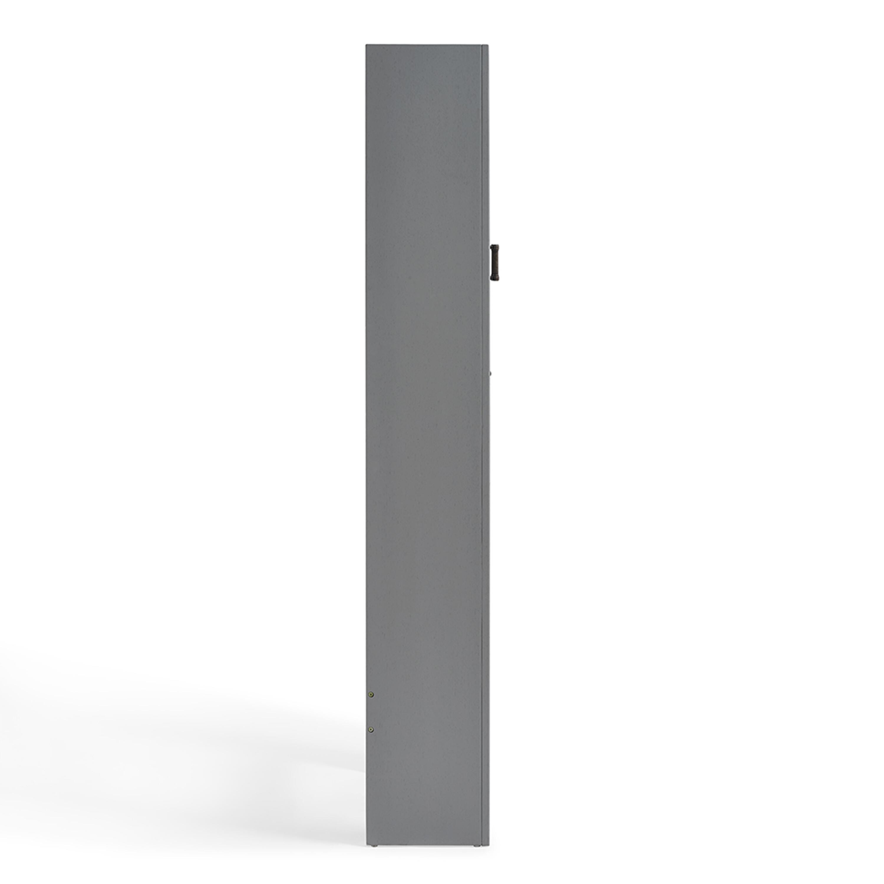 Crosley Tara Space Saver Cabinet, Gray, large