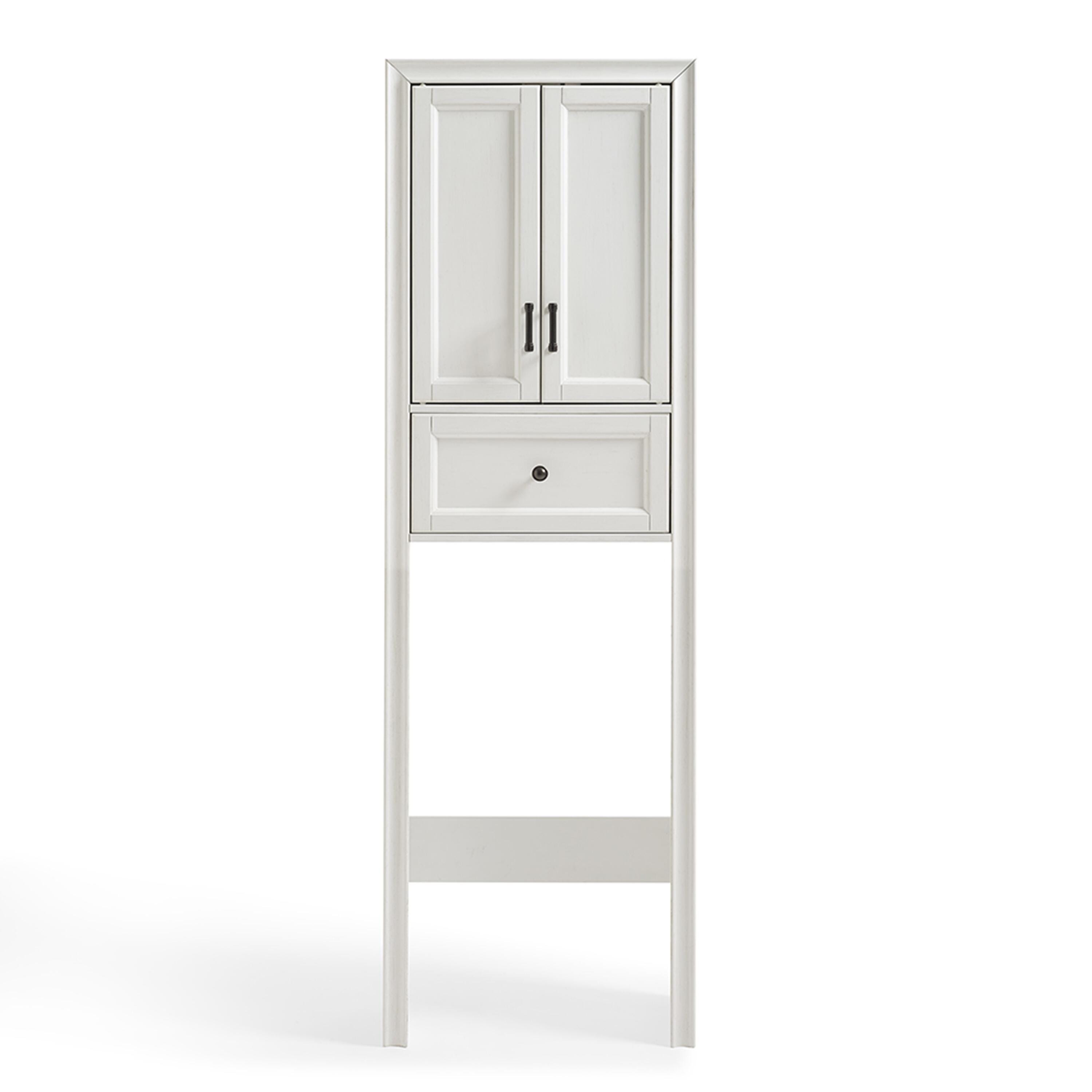 Tara Space Saver Cabinet, White, large
