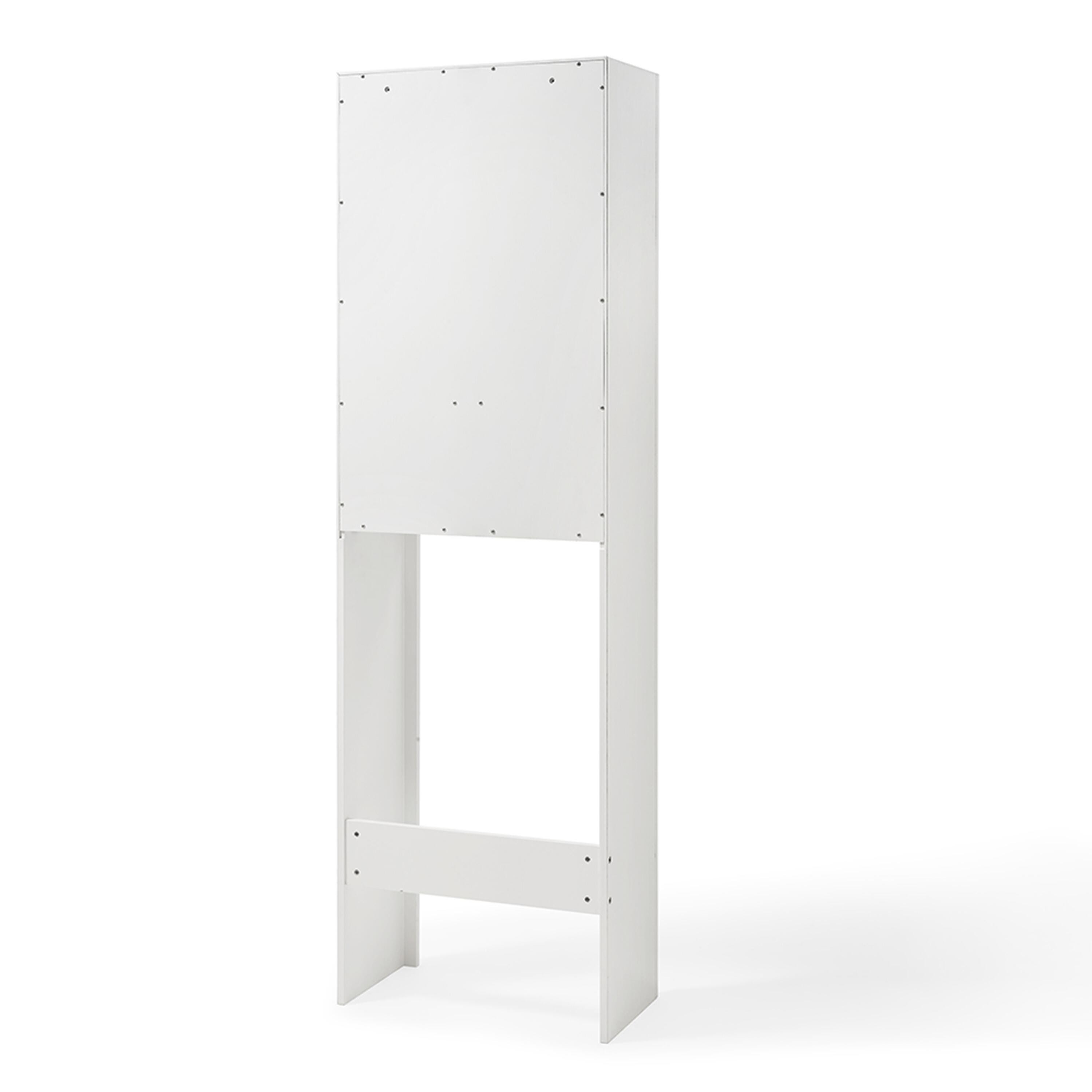 Tara Space Saver Cabinet, White, large