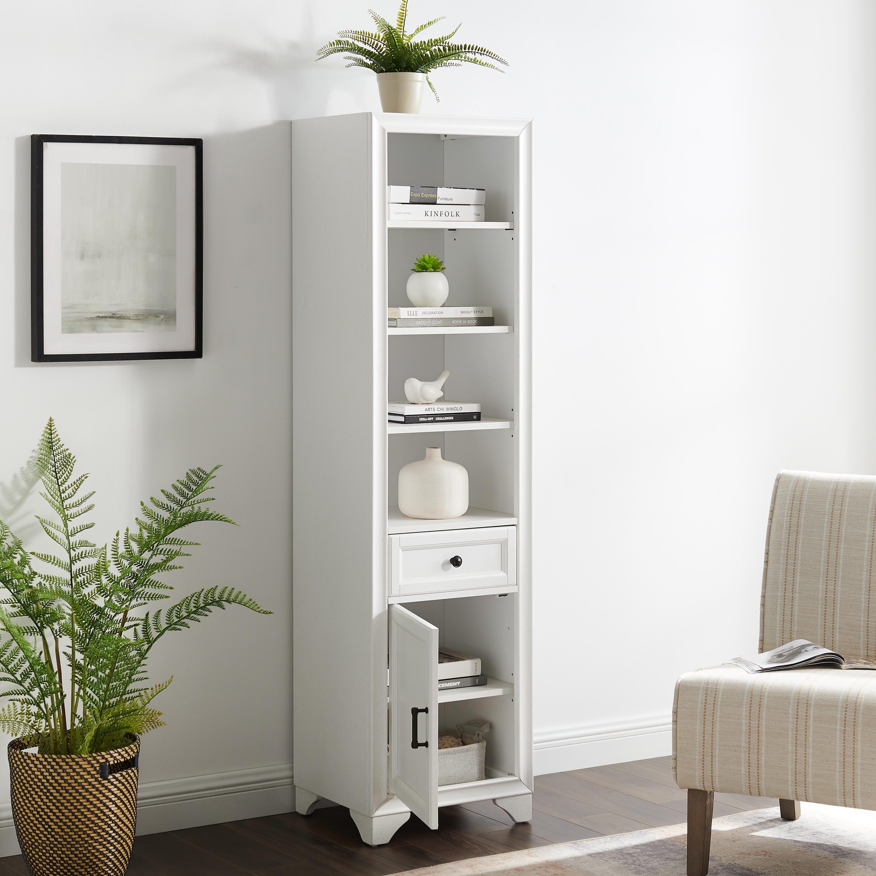 Crosley Tara Linen Cabinet - Thumbnail 3