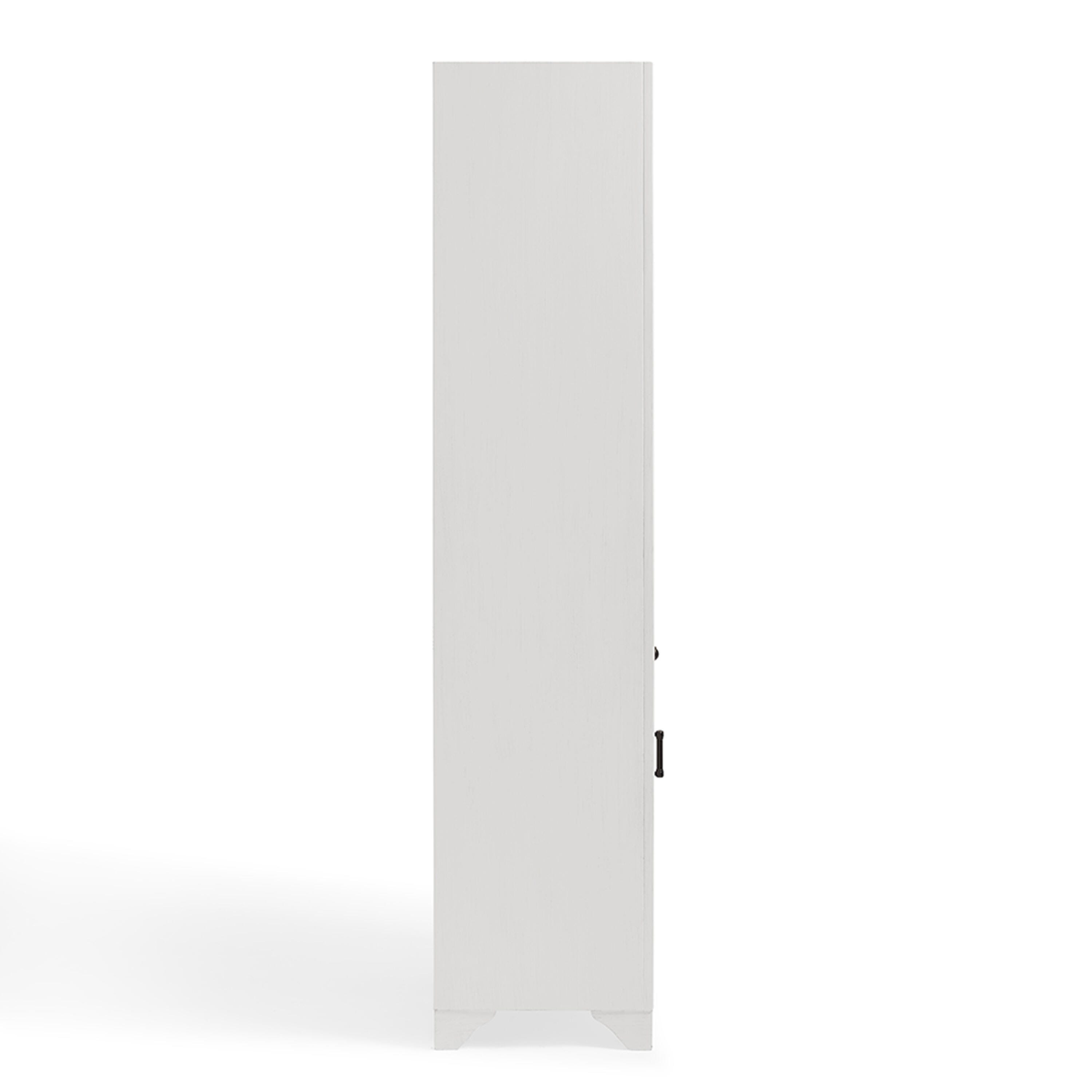Crosley Tara Linen Cabinet, White, large