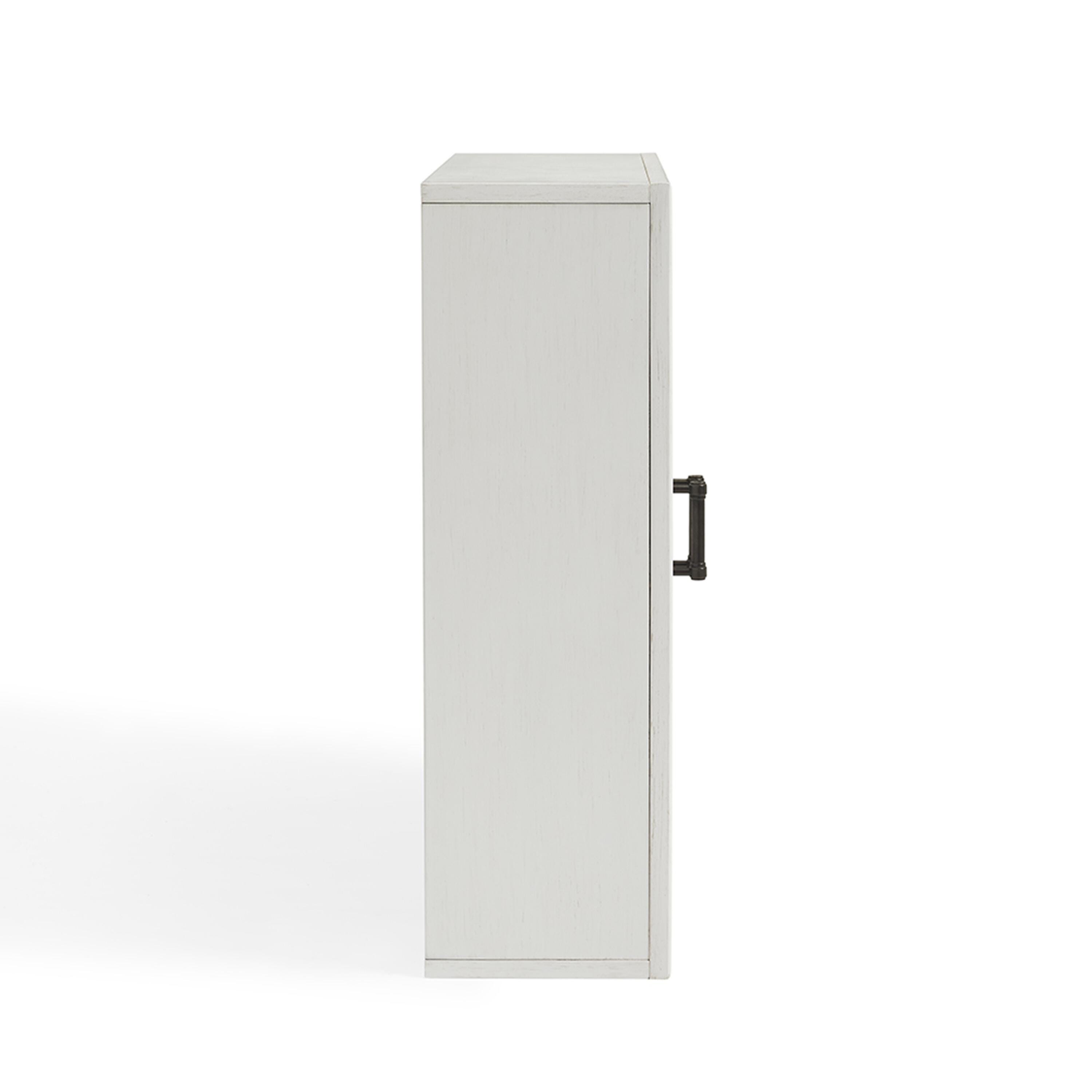Crosley Tara Wall Cabinet, White, large