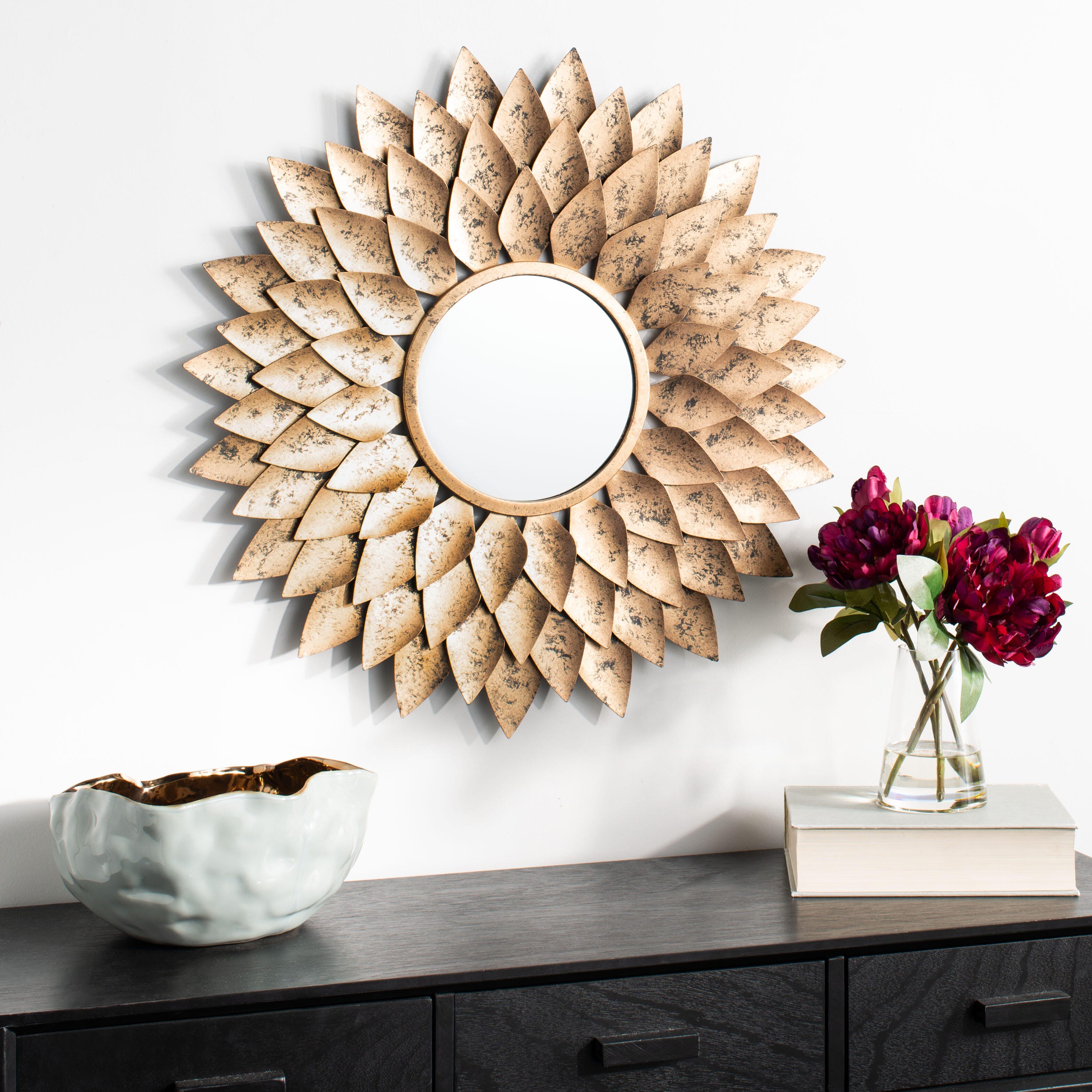 Safavieh Lana Sunburst Mirror, , rollover