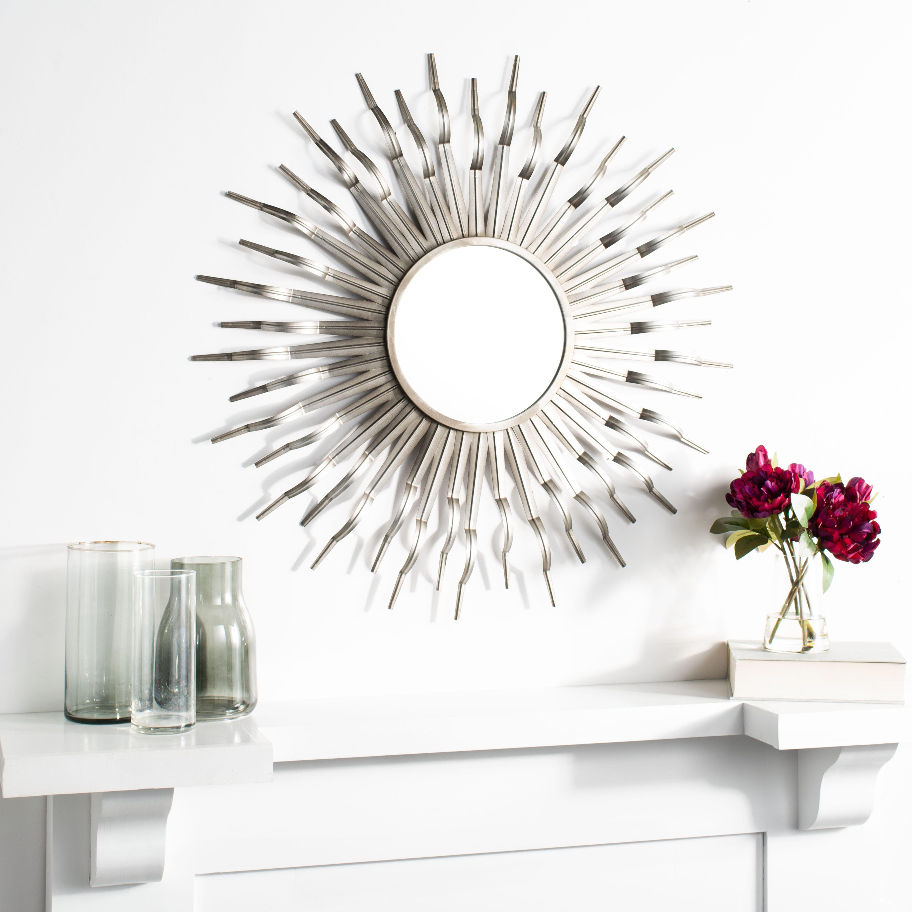 Safavieh Naya Sunburst Mirror, , rollover