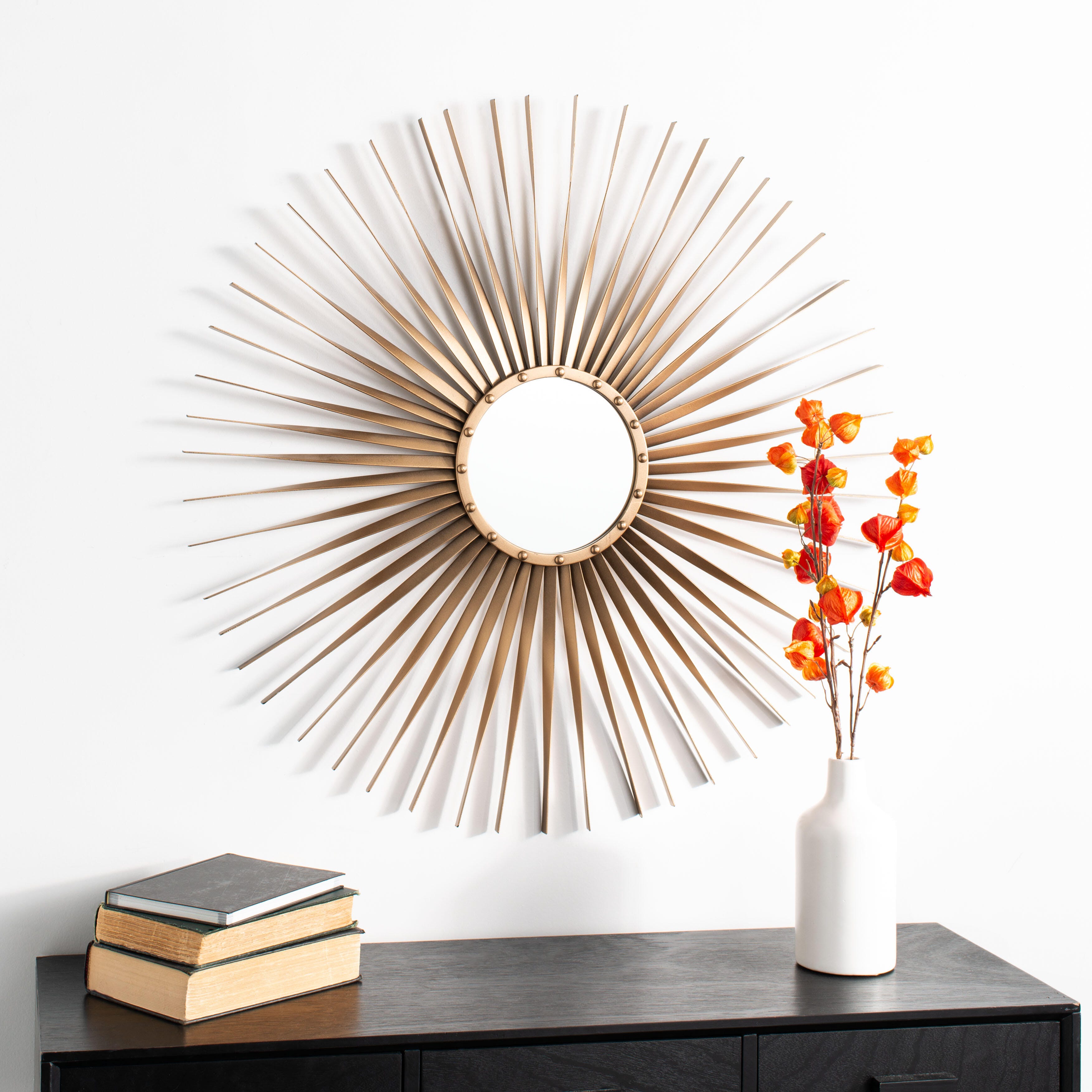 Safavieh Lachlyn Sunburst Mirror, , rollover