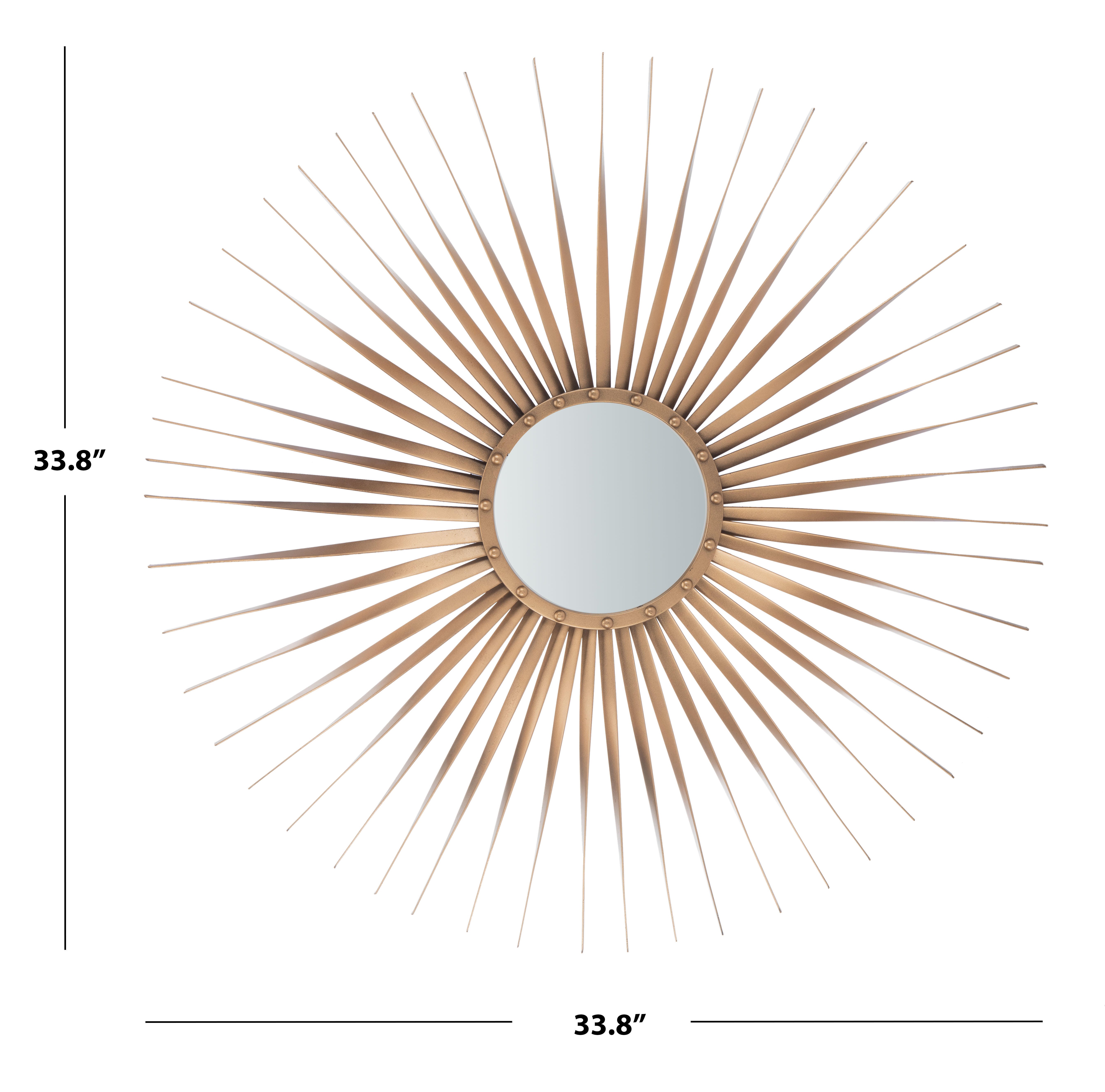 Safavieh Lachlyn Lachlyn Sunburst Mirror, , large