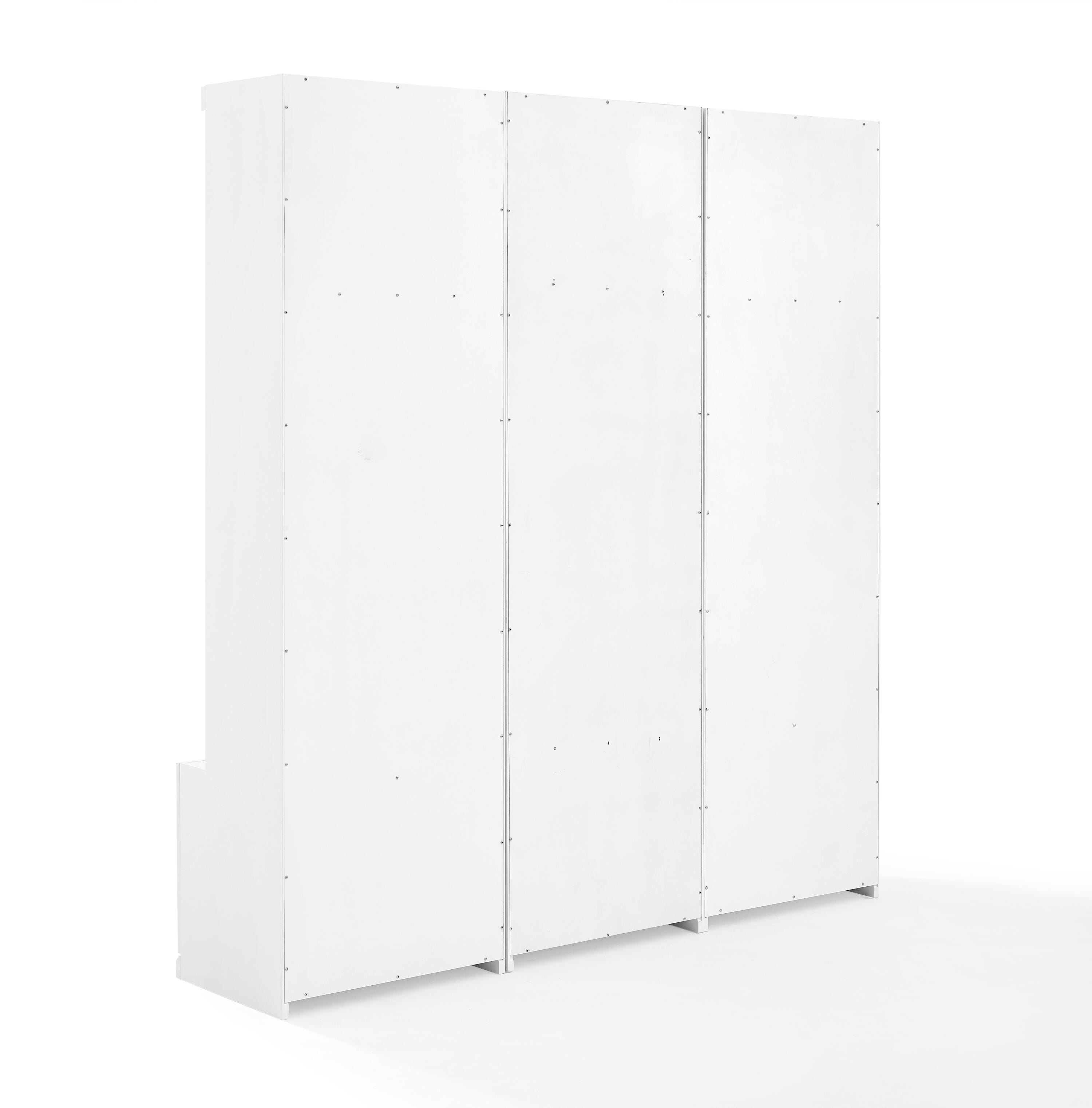 Crosley Furniture Harper 3-Piece Entryway Set, White, large