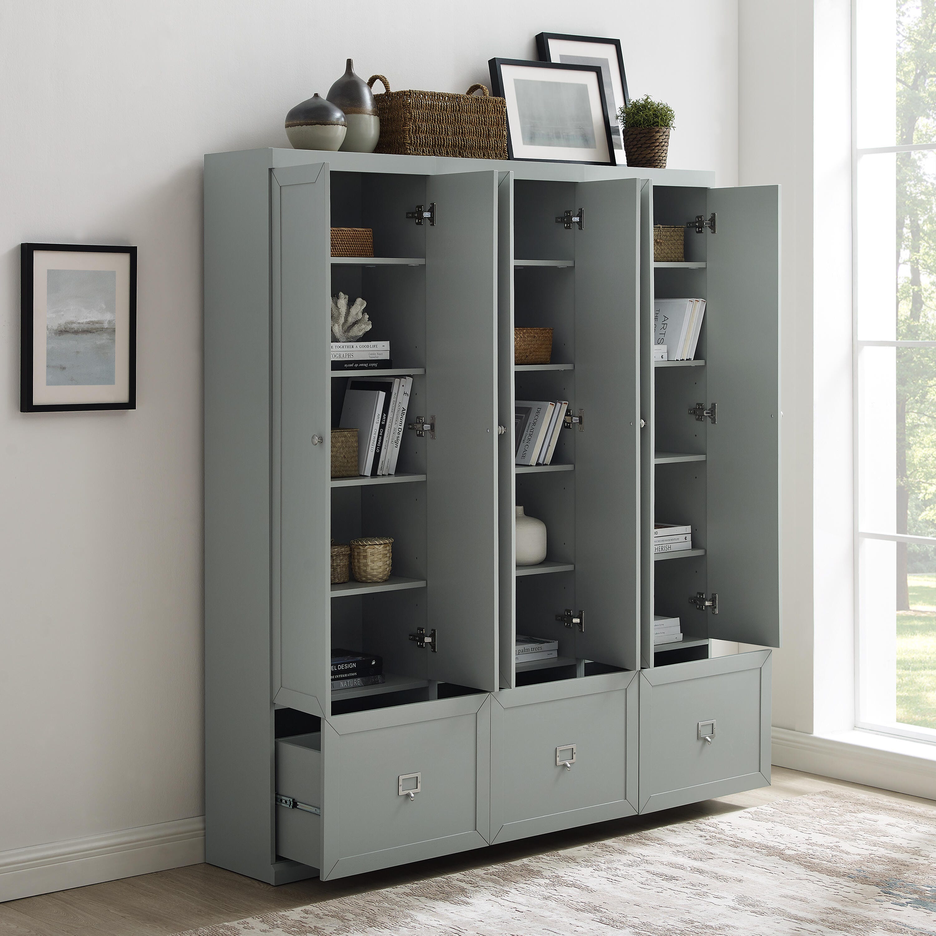Crosley Furniture Harper Hall Tree - Thumbnail 4