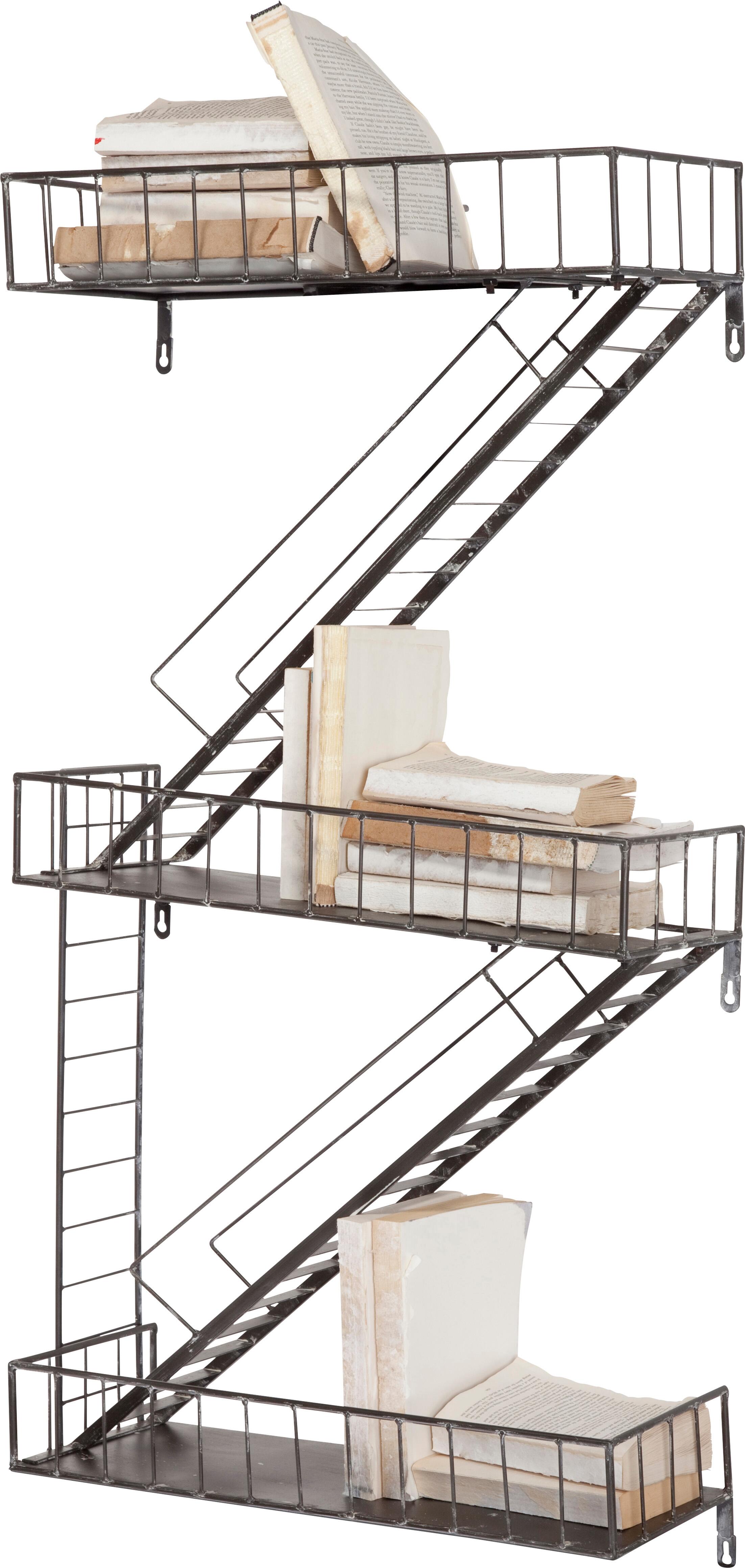 Home Accents Fire Escape Wall Shelf, , large