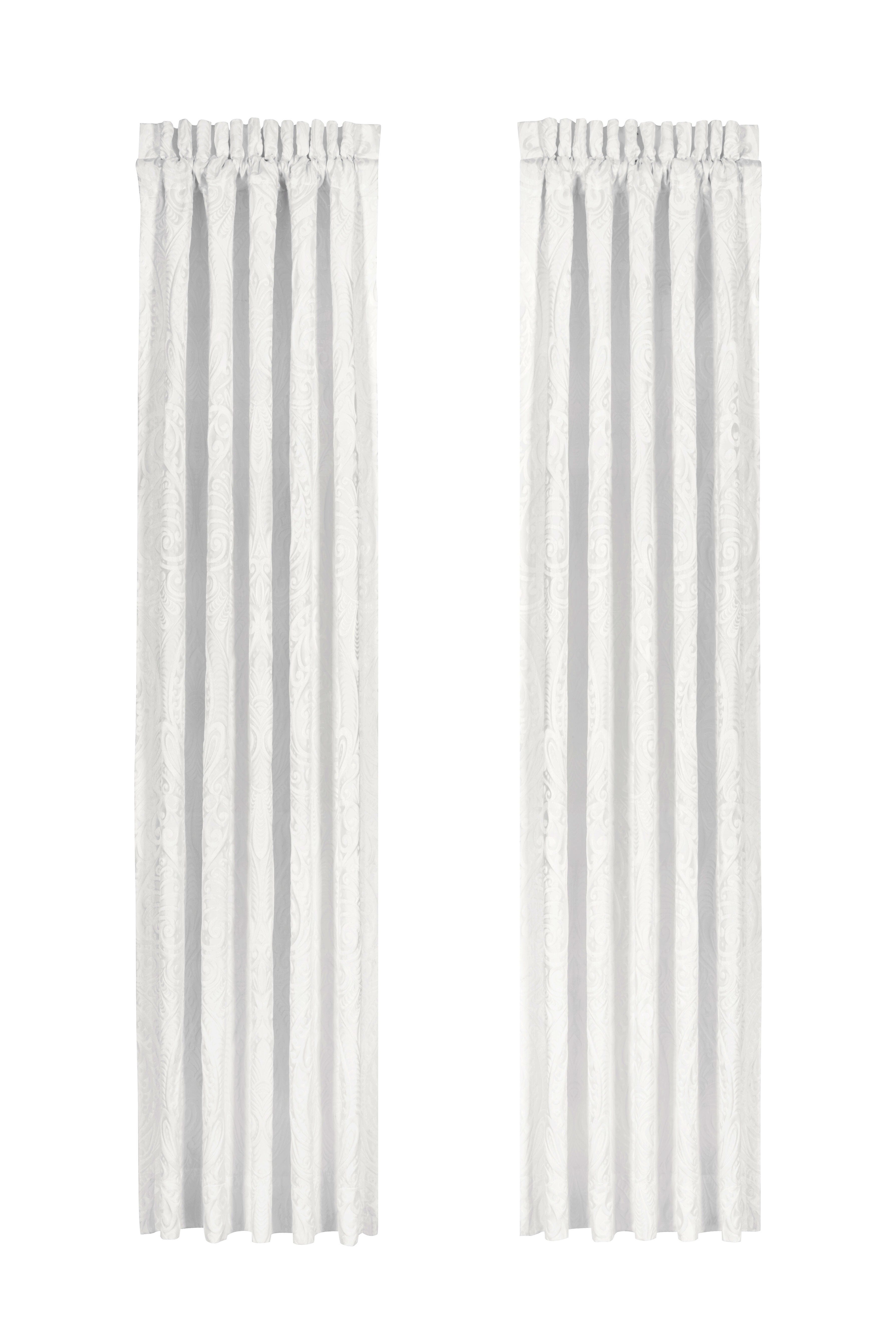 J.Queen New York Bianco 84" Window Panel Pair, , large