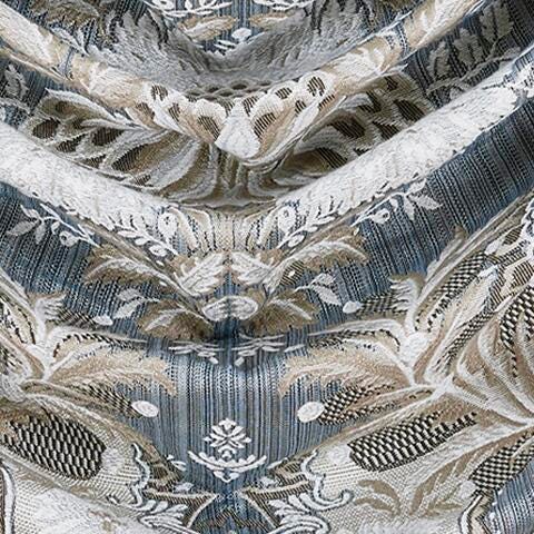 J.Queen New York Crystal Palace - French Blue Window Waterfall Valance, , swatch