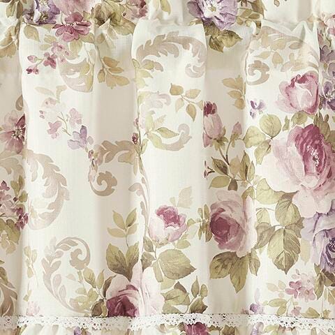 J.Queen Royal Court Chambord Window Straight Valance, , swatch
