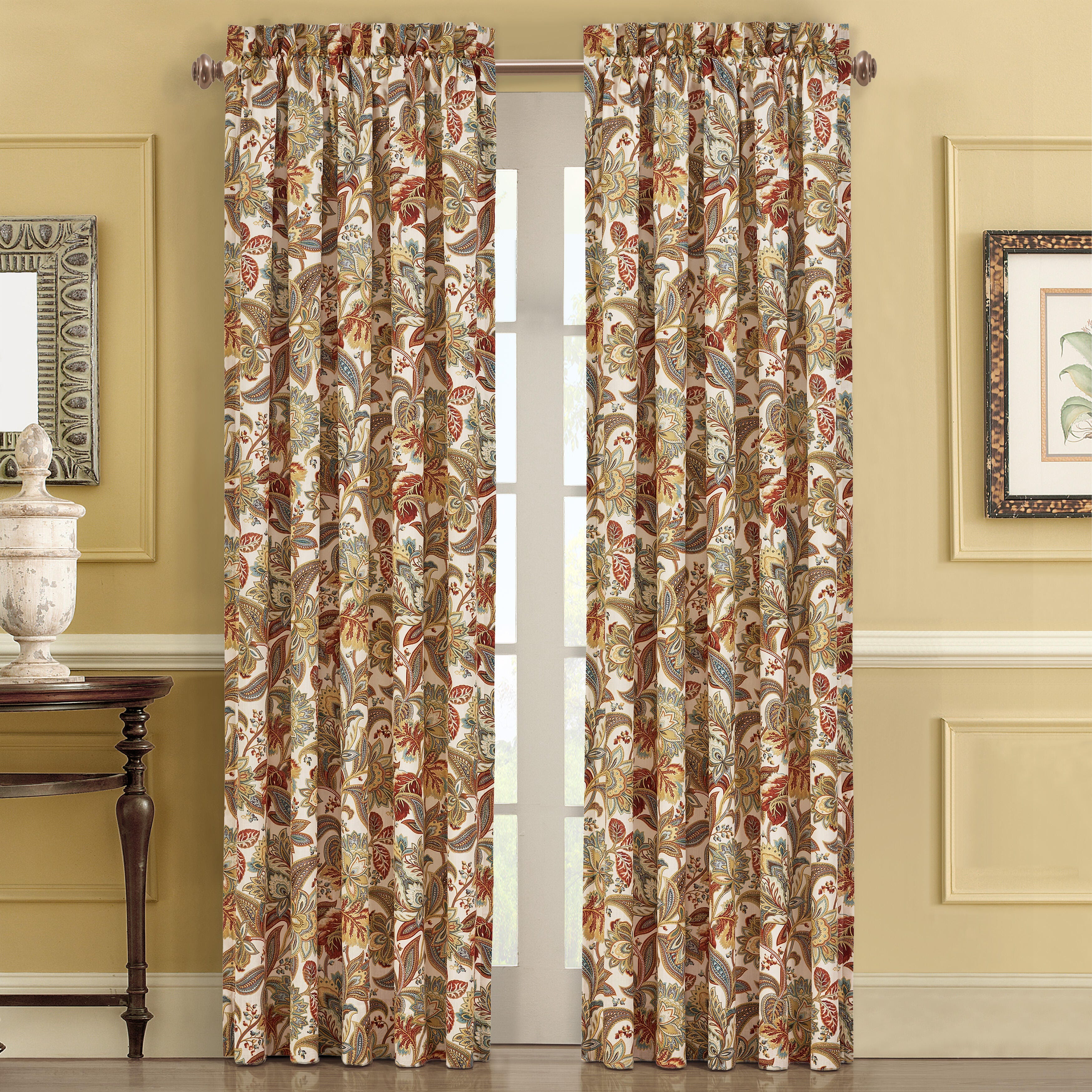 Five Queens Court August Window Panel Pair | Ashley
