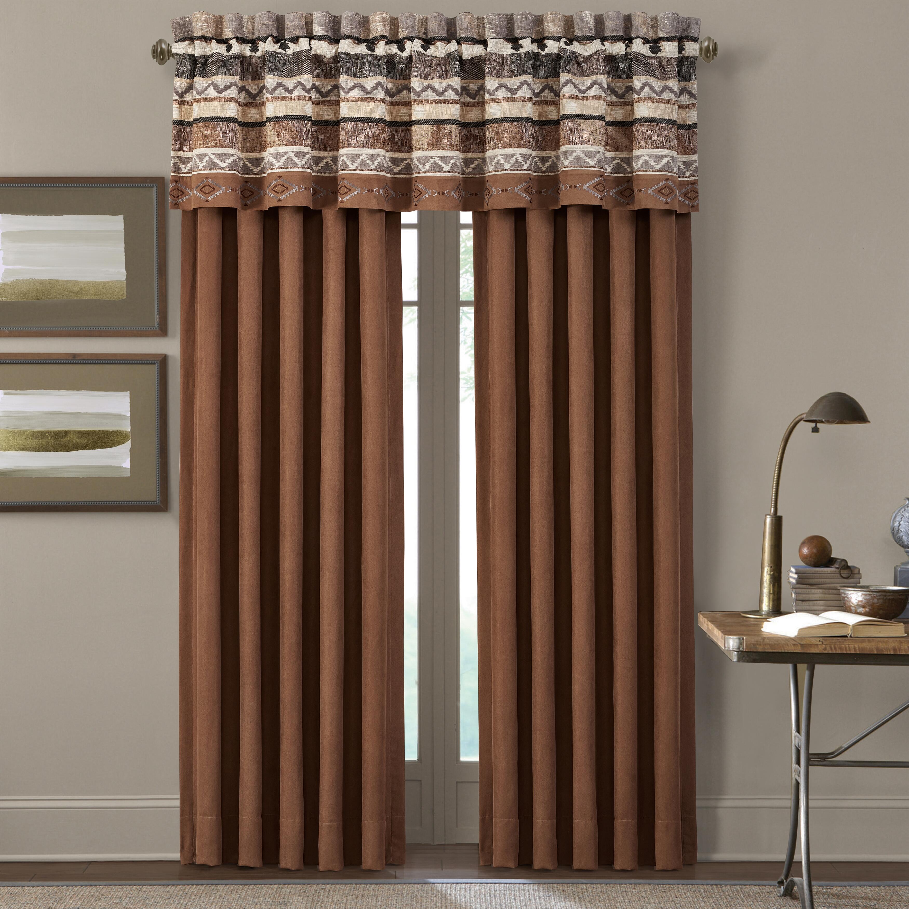 J.Queen New York Timber Window Straight Valance, , large