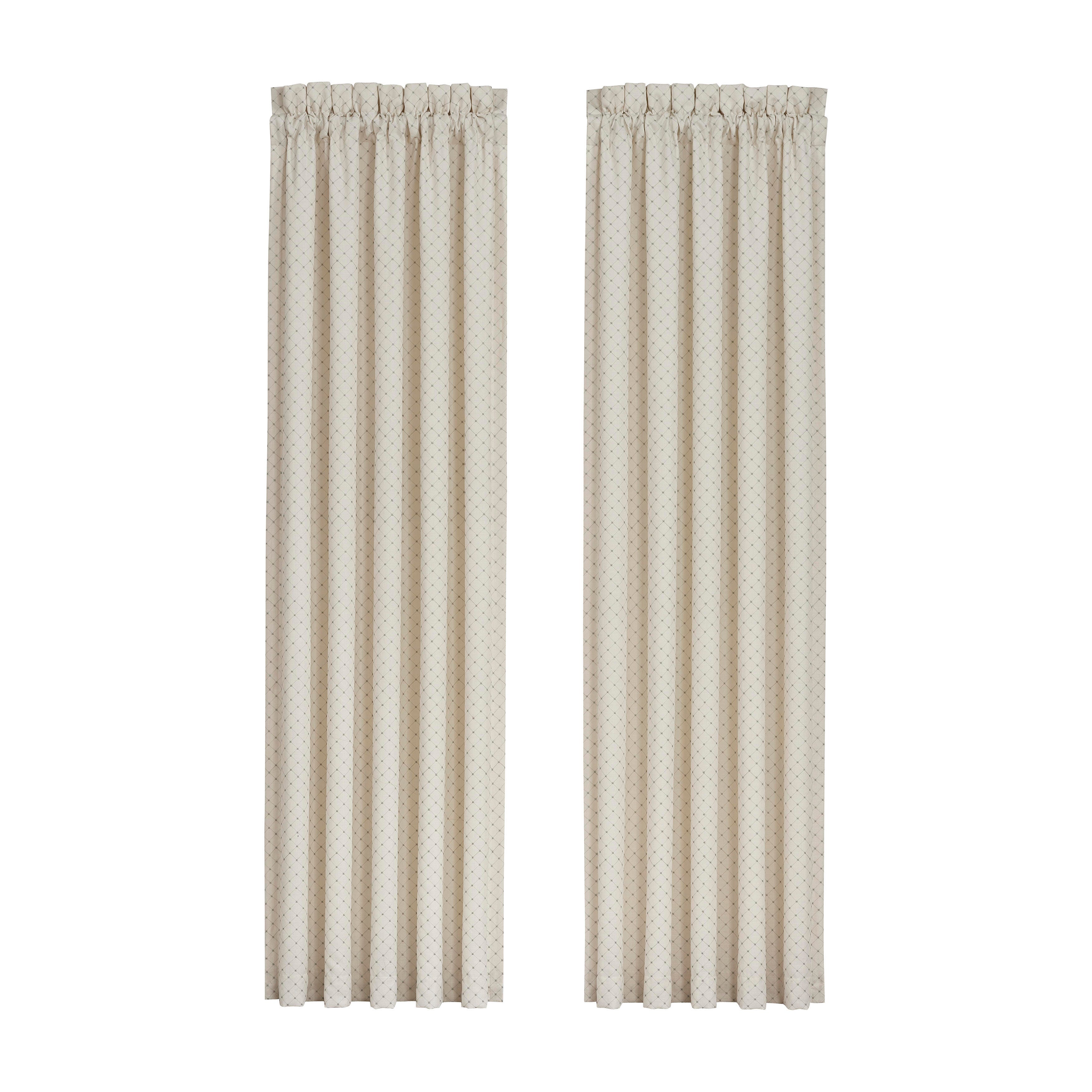 J.Queen New York Garden View 84" Window Panel Pair, , large