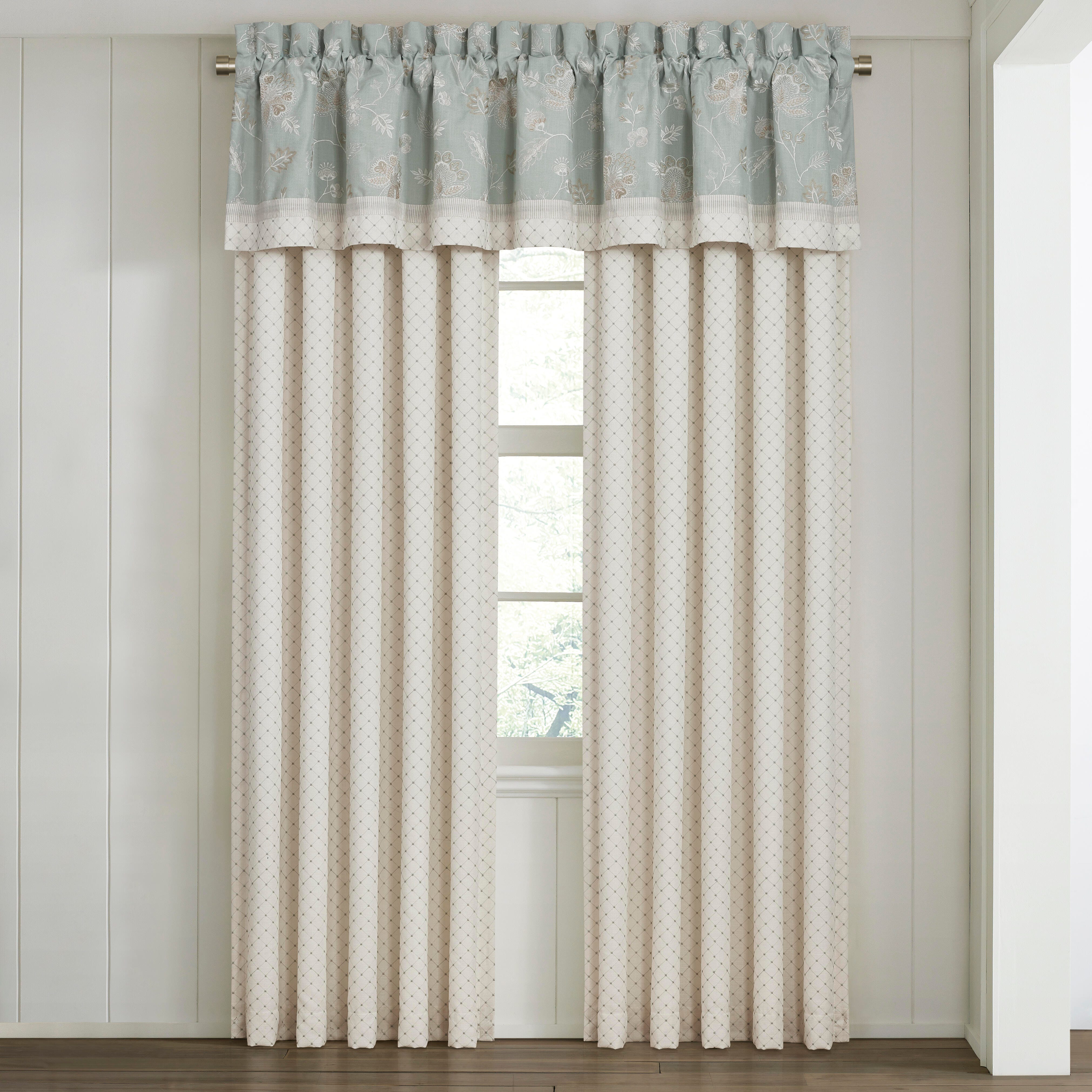J.Queen New York Garden View 84" Window Panel Pair, , large