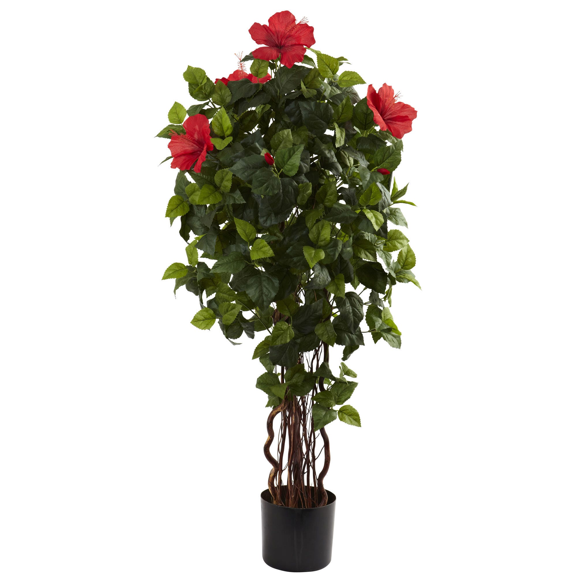 Nearly Natural 4&rsquo; Hibiscus Tree, , large