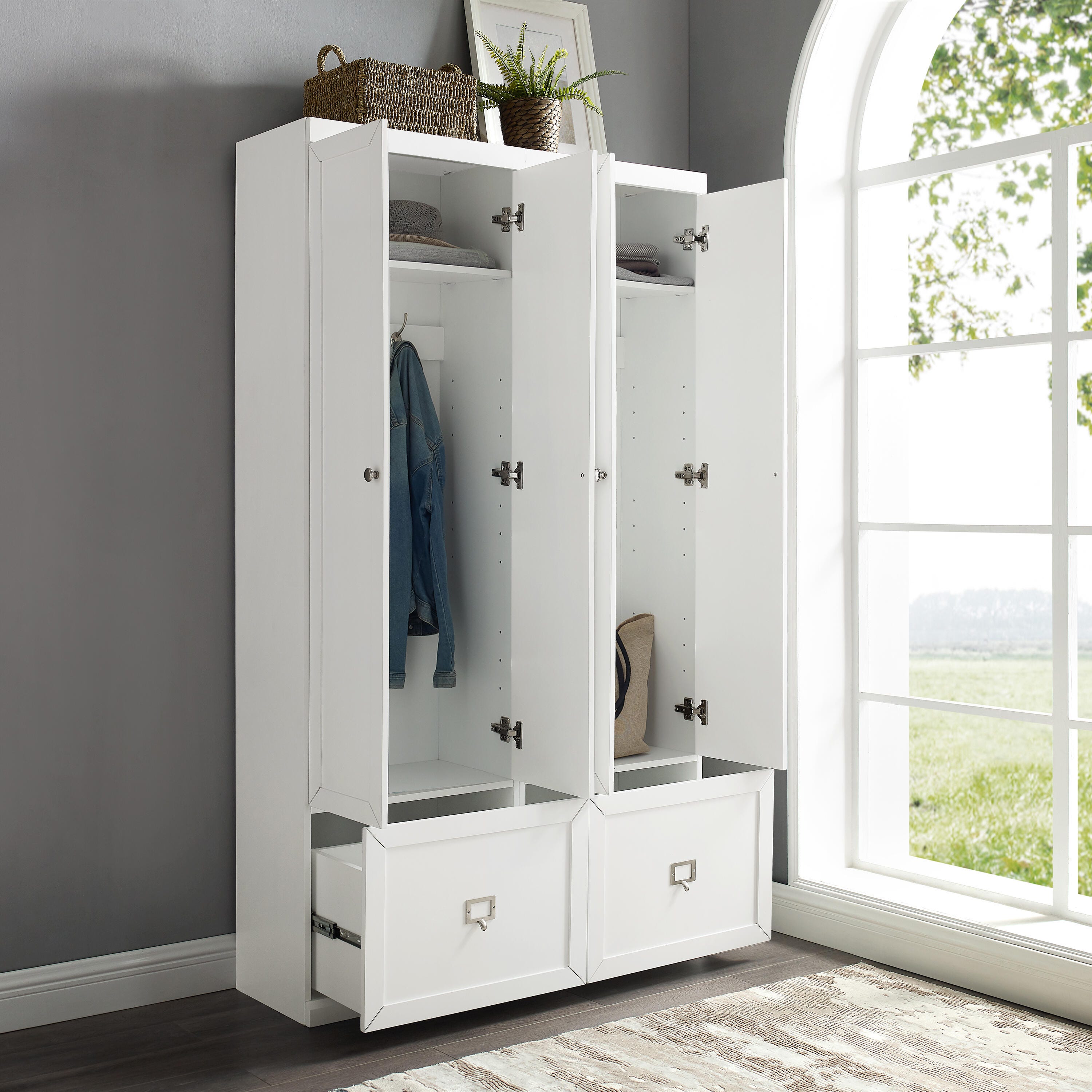 Crosley Furniture Harper 2-Piece Entryway Set, , large