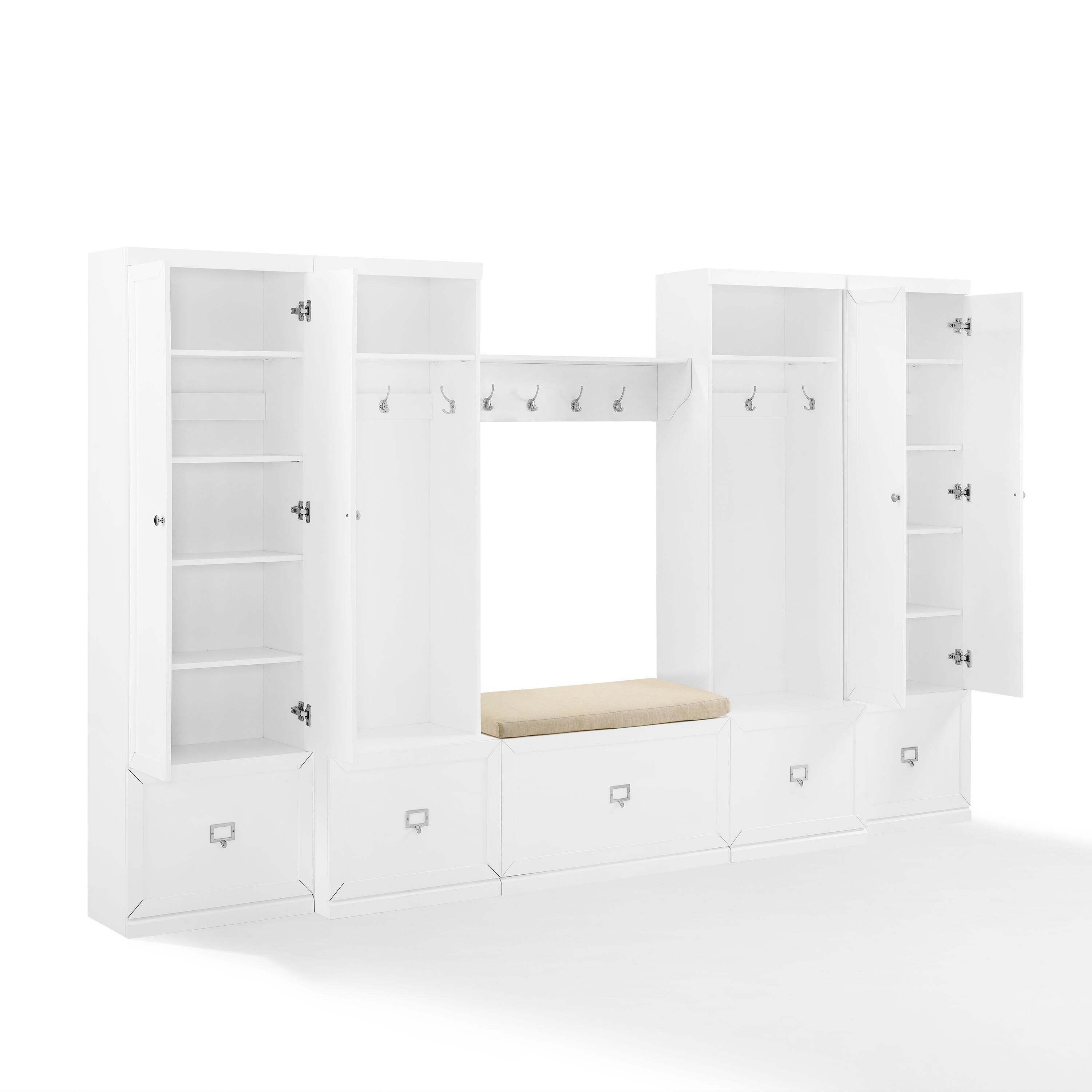 Crosley Furniture Harper 6-Piece Entryway Set, , large