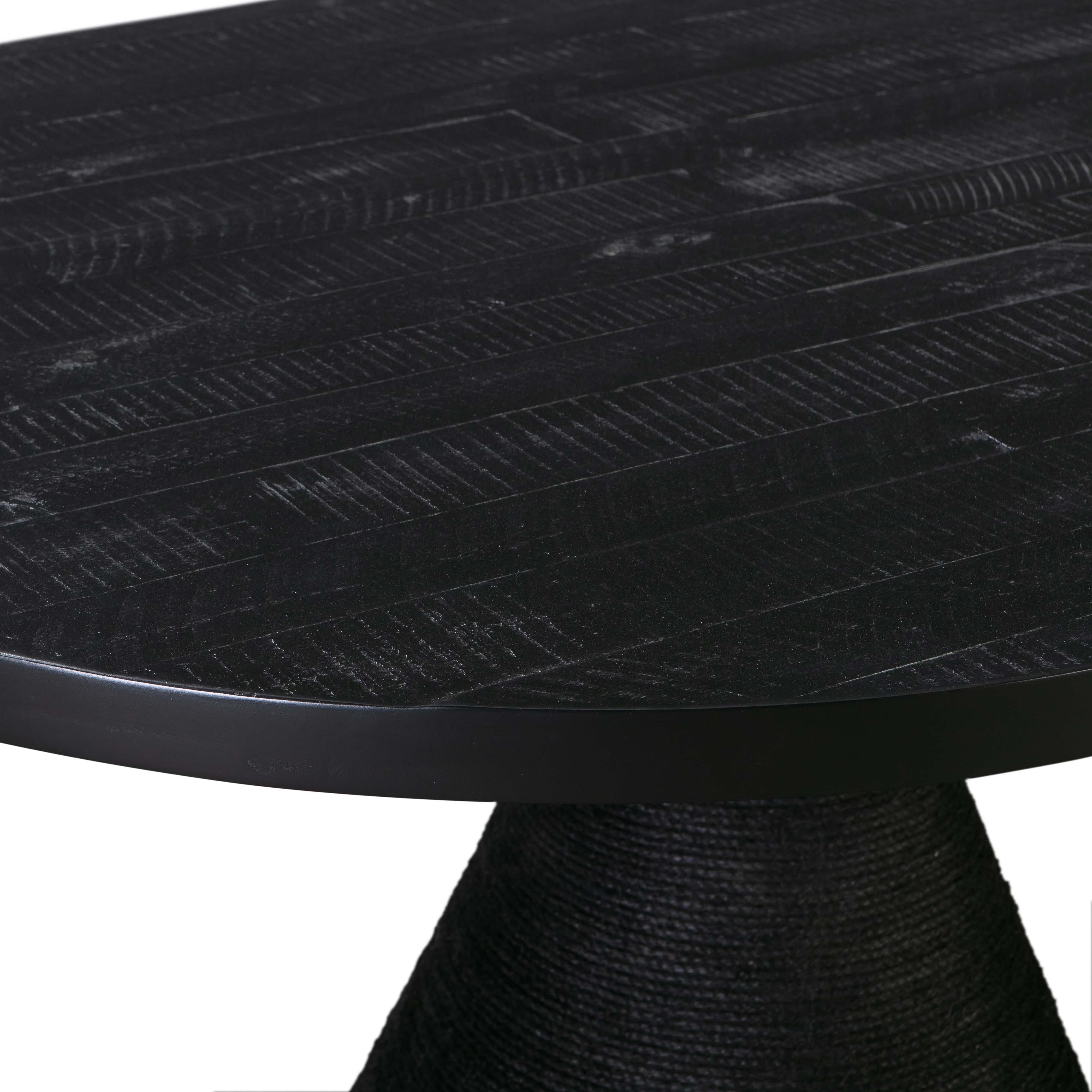 TOV Furniture Rishi Rope Oval Table, , large