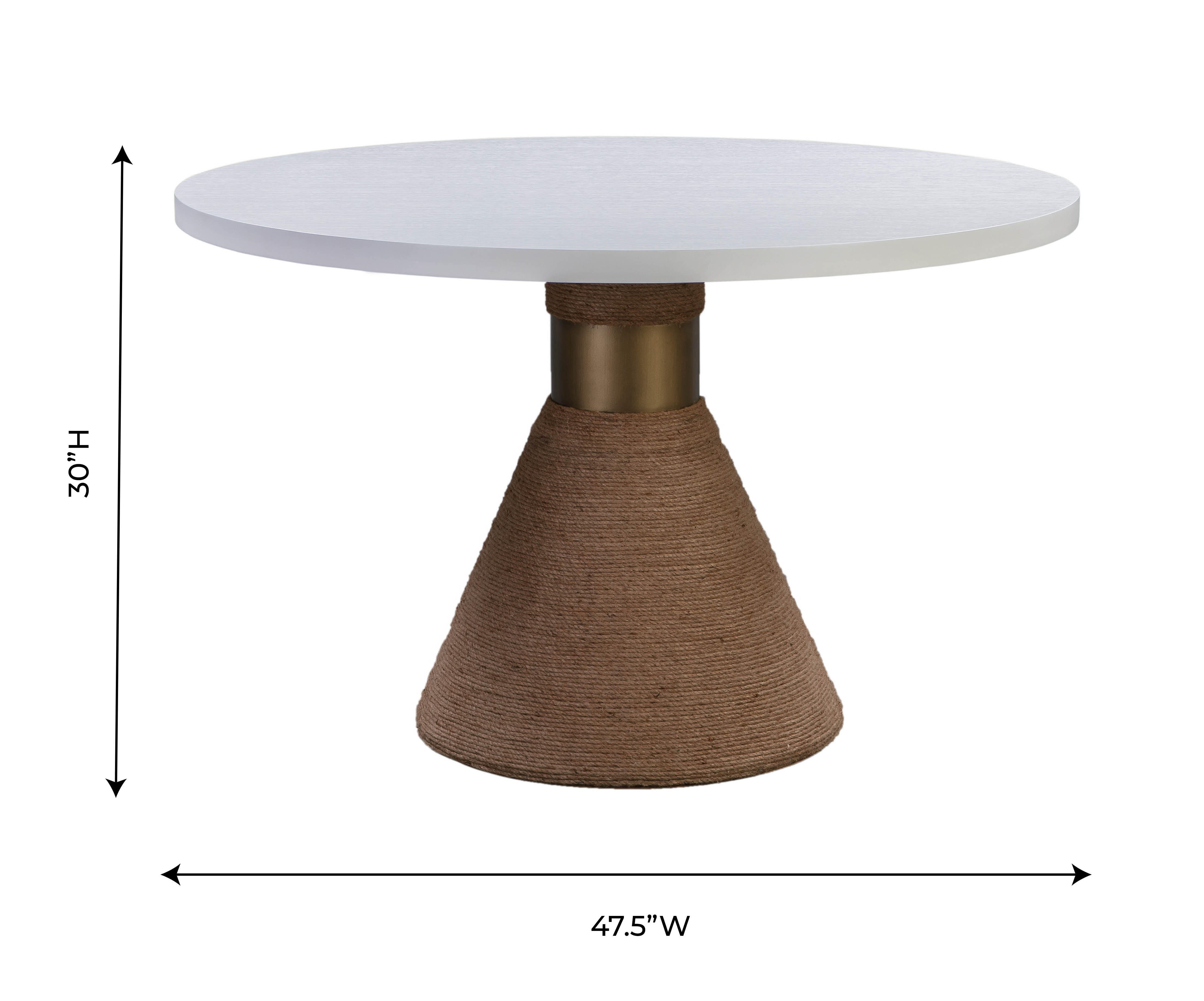 TOV Furniture Rishi Rope Round Table, , large